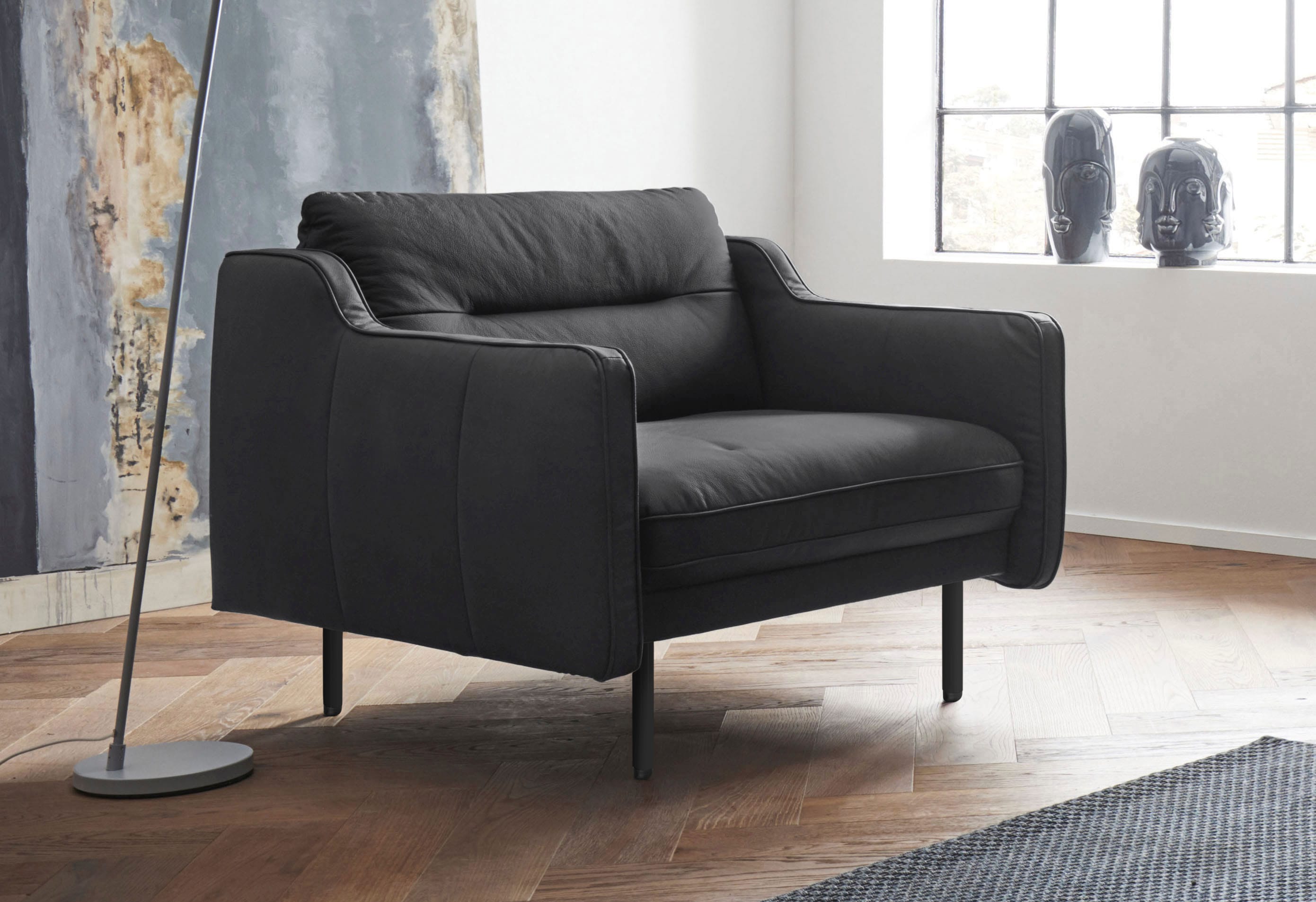 Home affaire Sessel "Nordfyn" edles Design in 3 Bezugsqualitäten, Design by Morten Georgsen