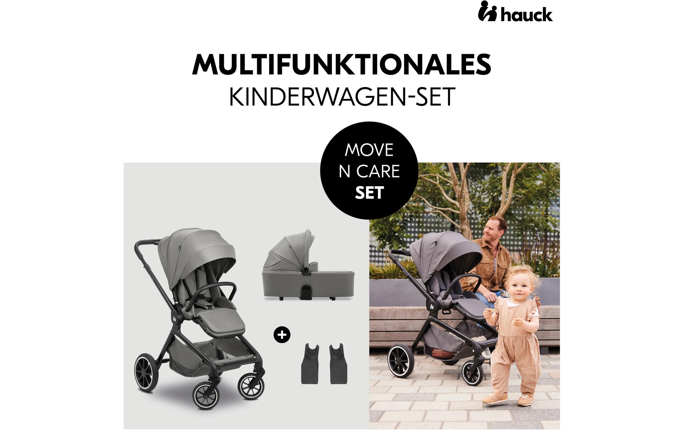 Hauck Kombi-Kinderwagen »Move N Care Set«, 22 kg