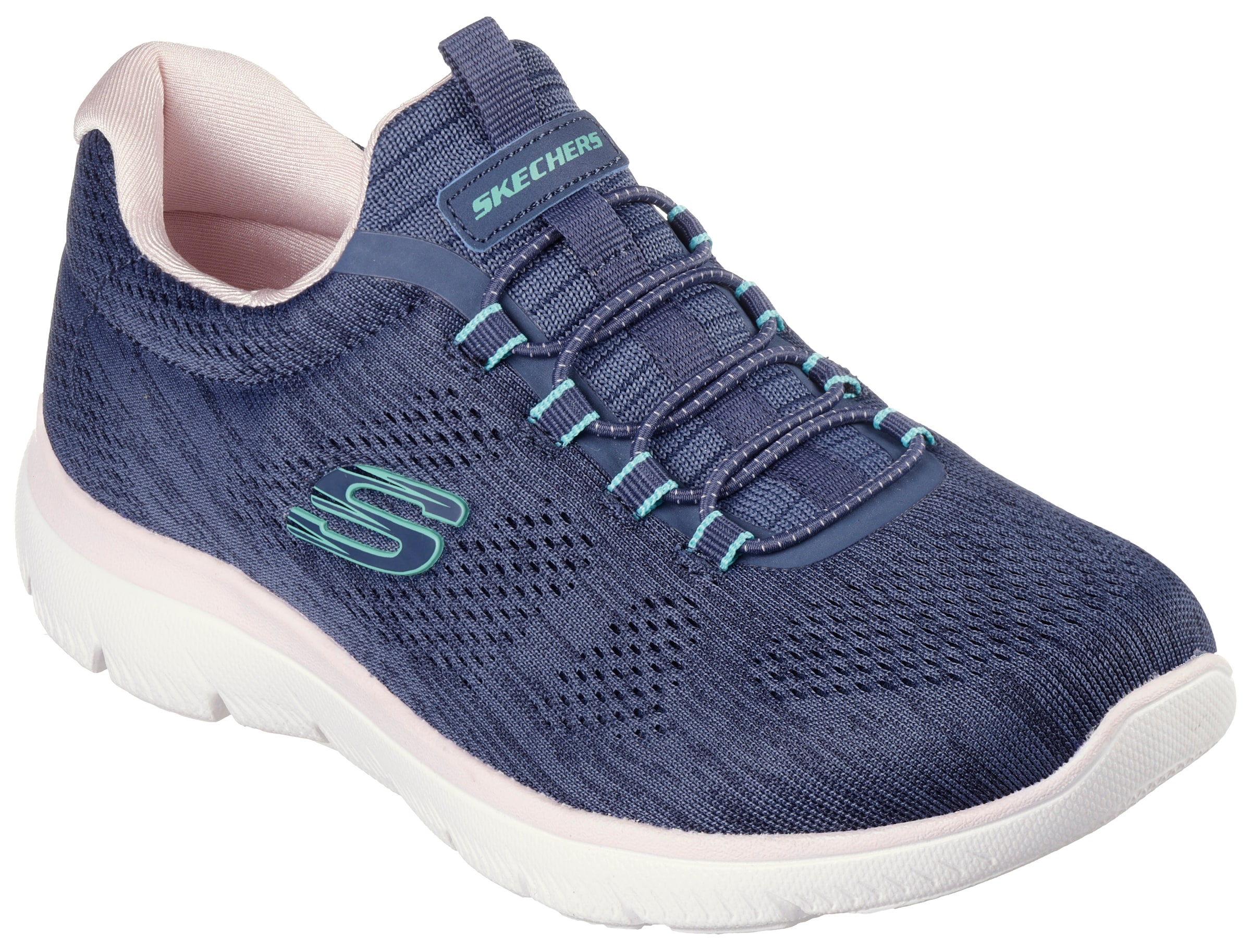 Skechers Slip-On Sneaker »SUMMITS-FUN FLARE«, Trainingsschuh in veganer Verarbeitung