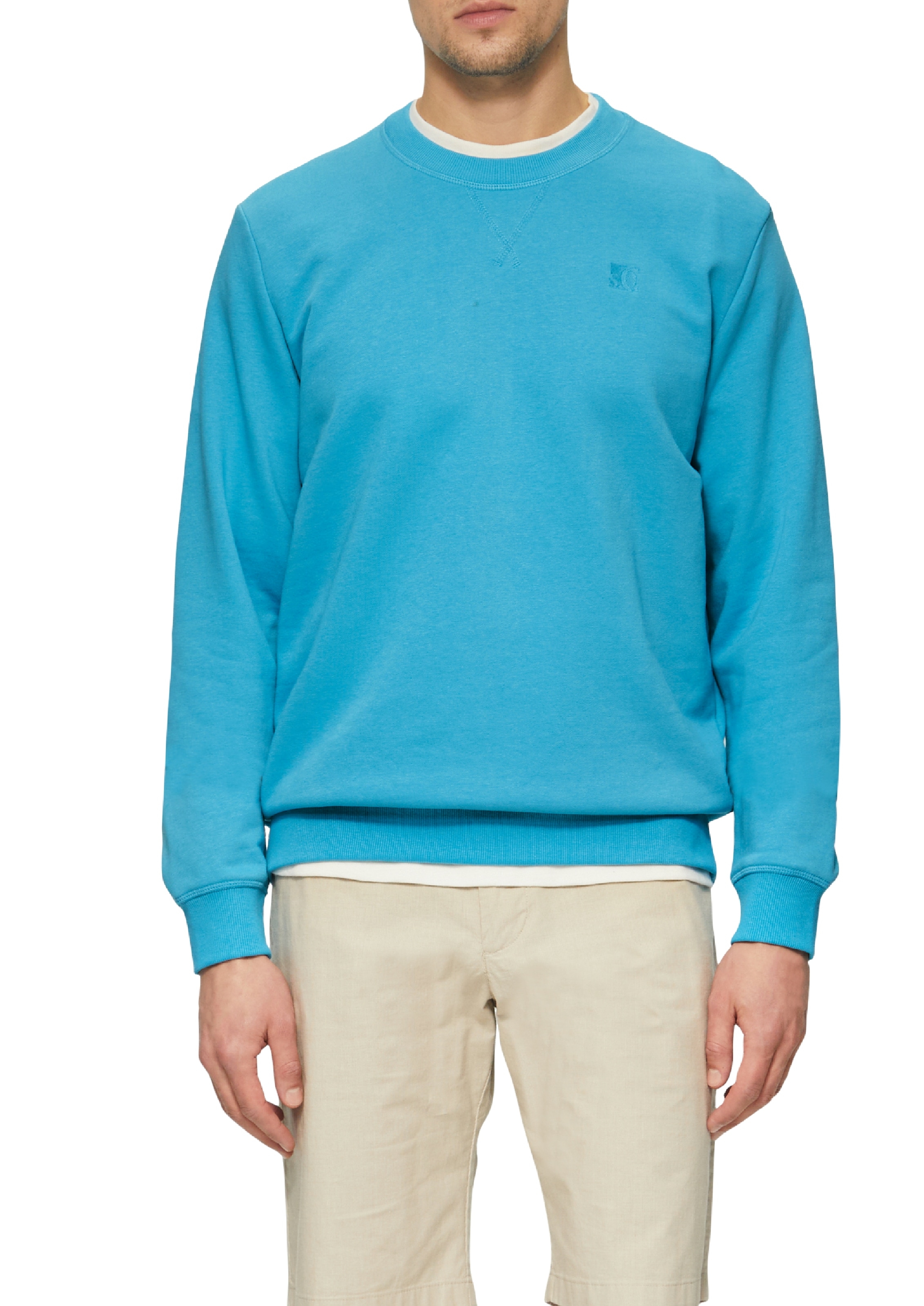 s.Oliver Sweatshirt, mit Logo Stickerei