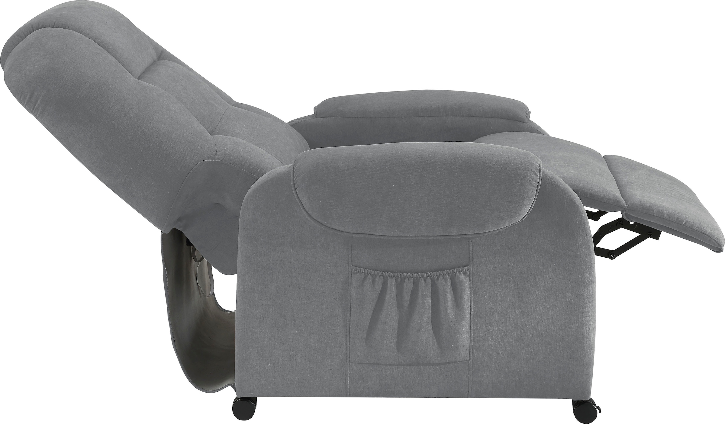 ATLANTIC home collection Relaxsessel »Tobi«, mit Relaxfunktion, Federkern & Aufbewahrungstasche