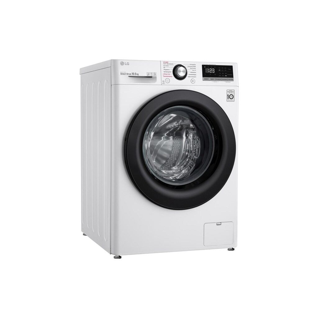 LG Waschmaschine »F4WV310SB, Links«, F4WV310SB, Links, 10,5 kg, 1300 U/min
