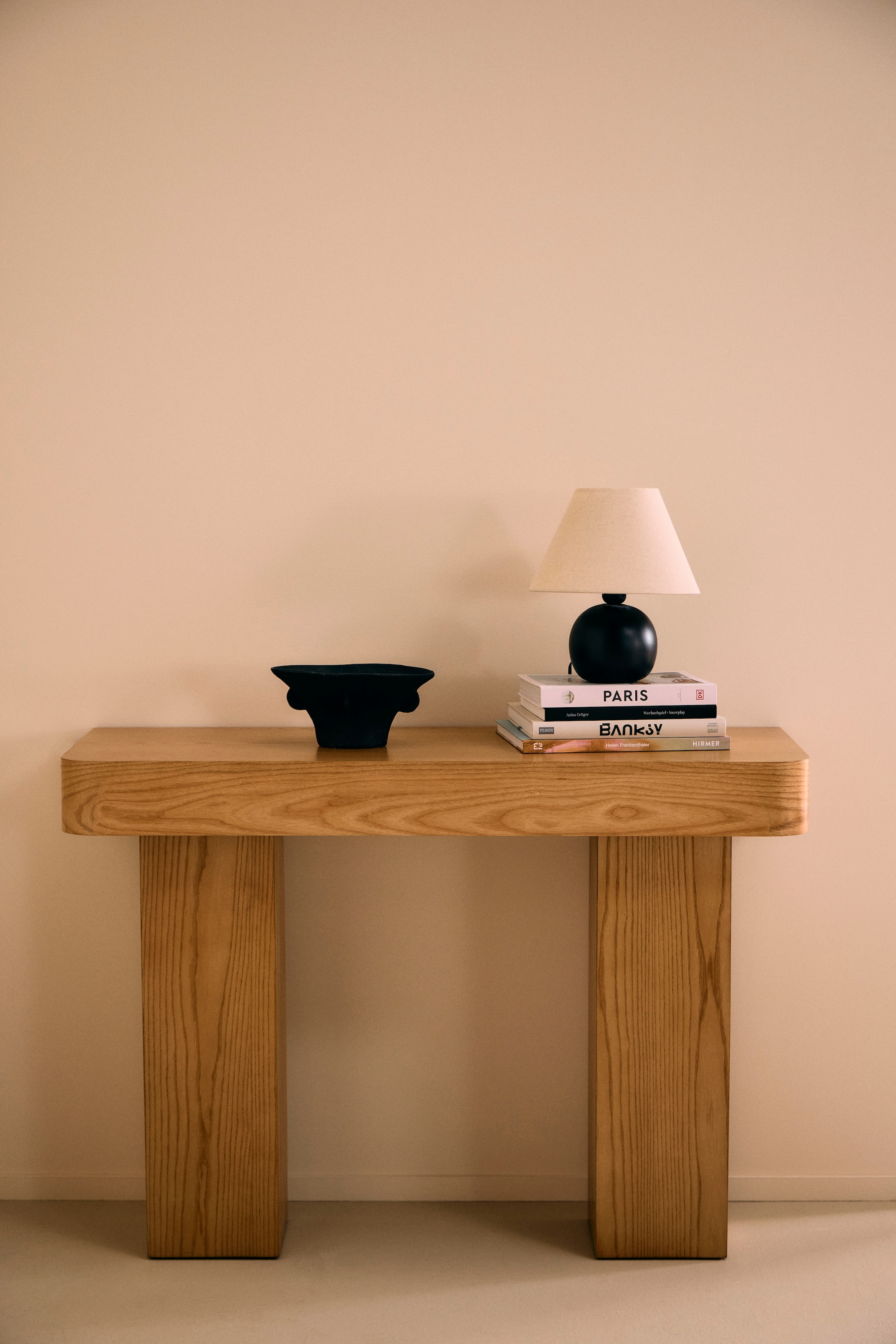LeGer Home by Lena Gercke Konsolentisch »Selmia«, massiv, in heller Holzoptik, robust, Breite 110 cm