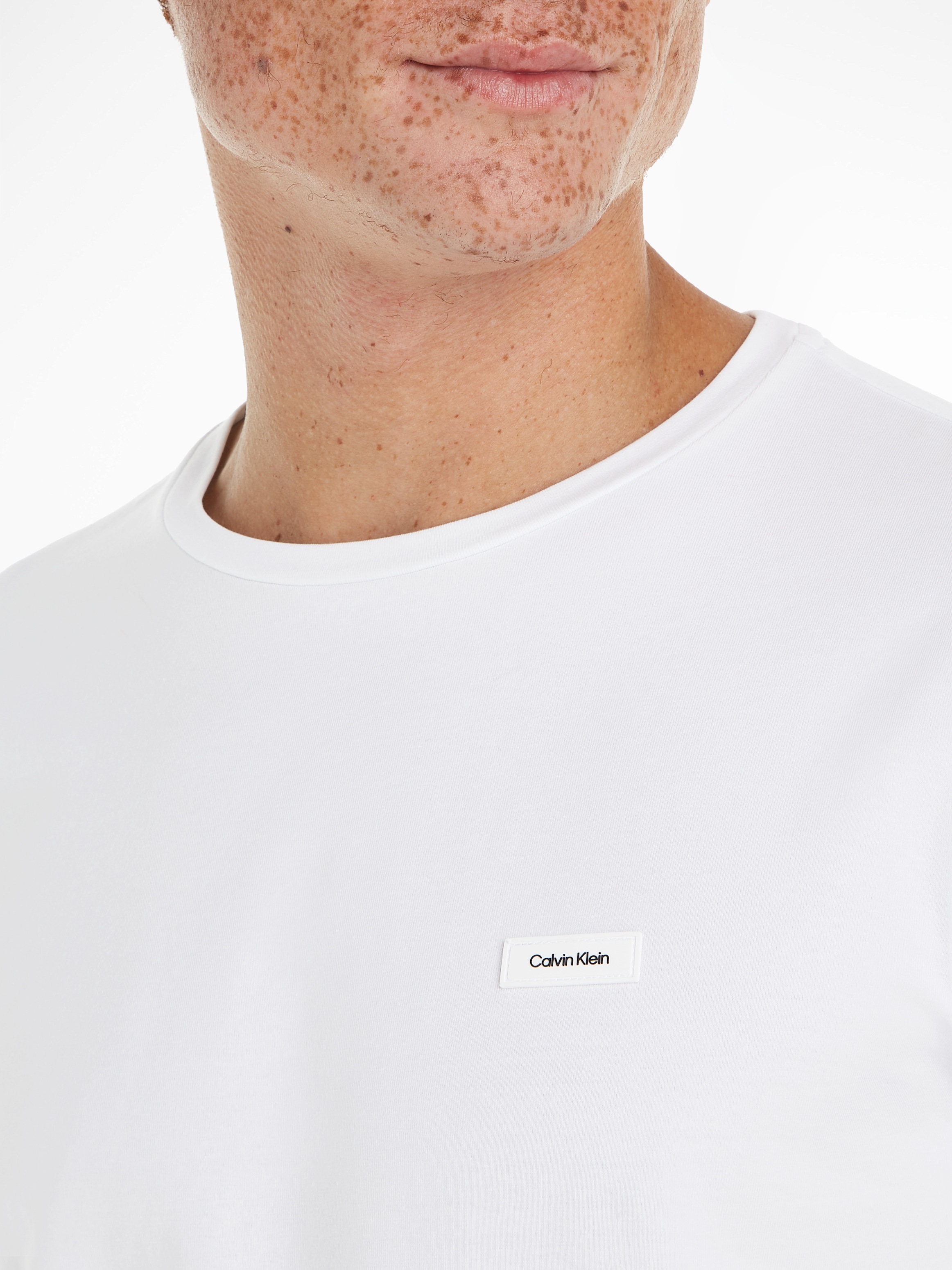 Calvin Klein T-Shirt »STRETCH SLIM FIT T-SHIRT«, mit Rundhalsausschnitt