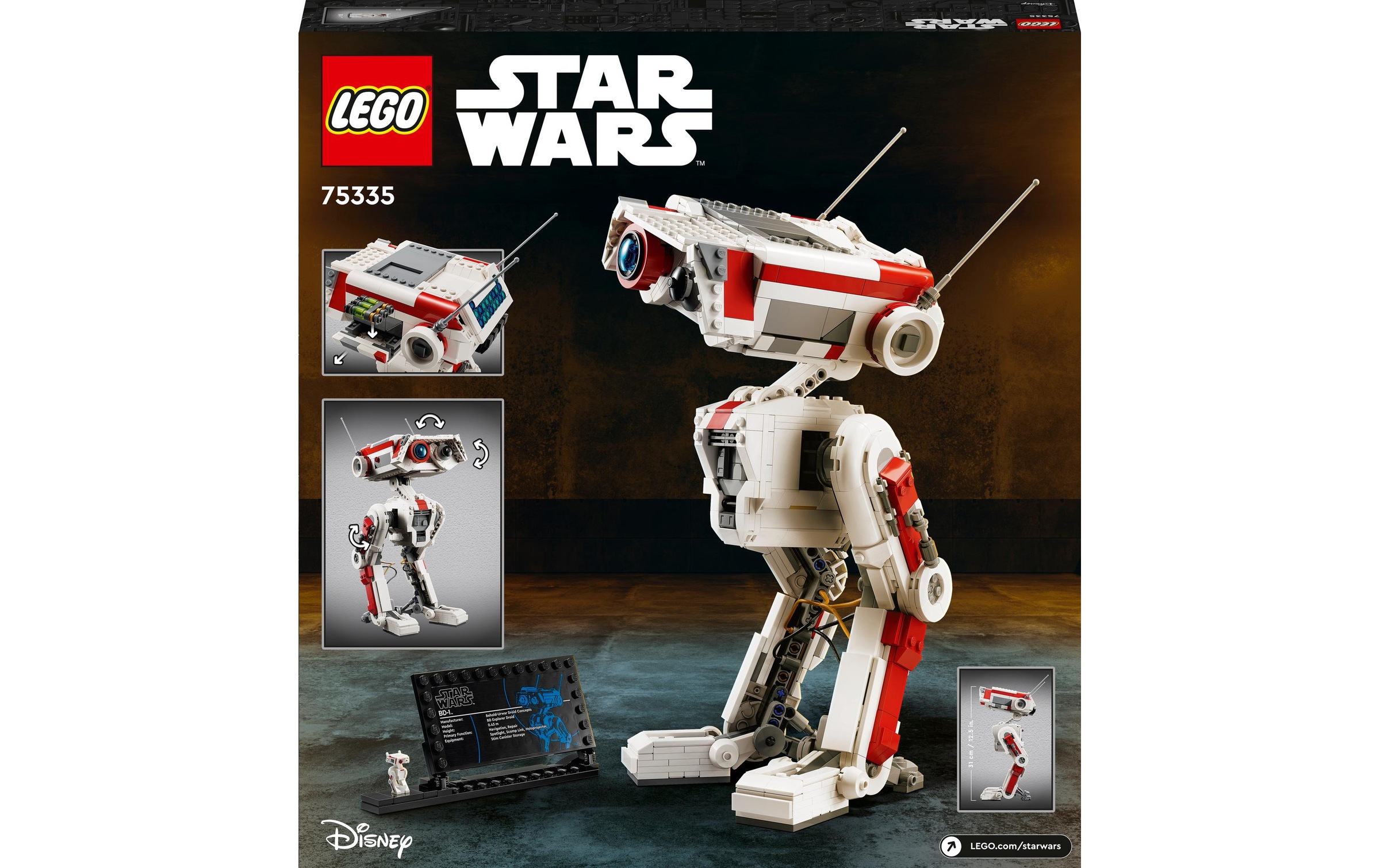 LEGO® Konstruktionsspielsteine »Wars BD-1 75335«