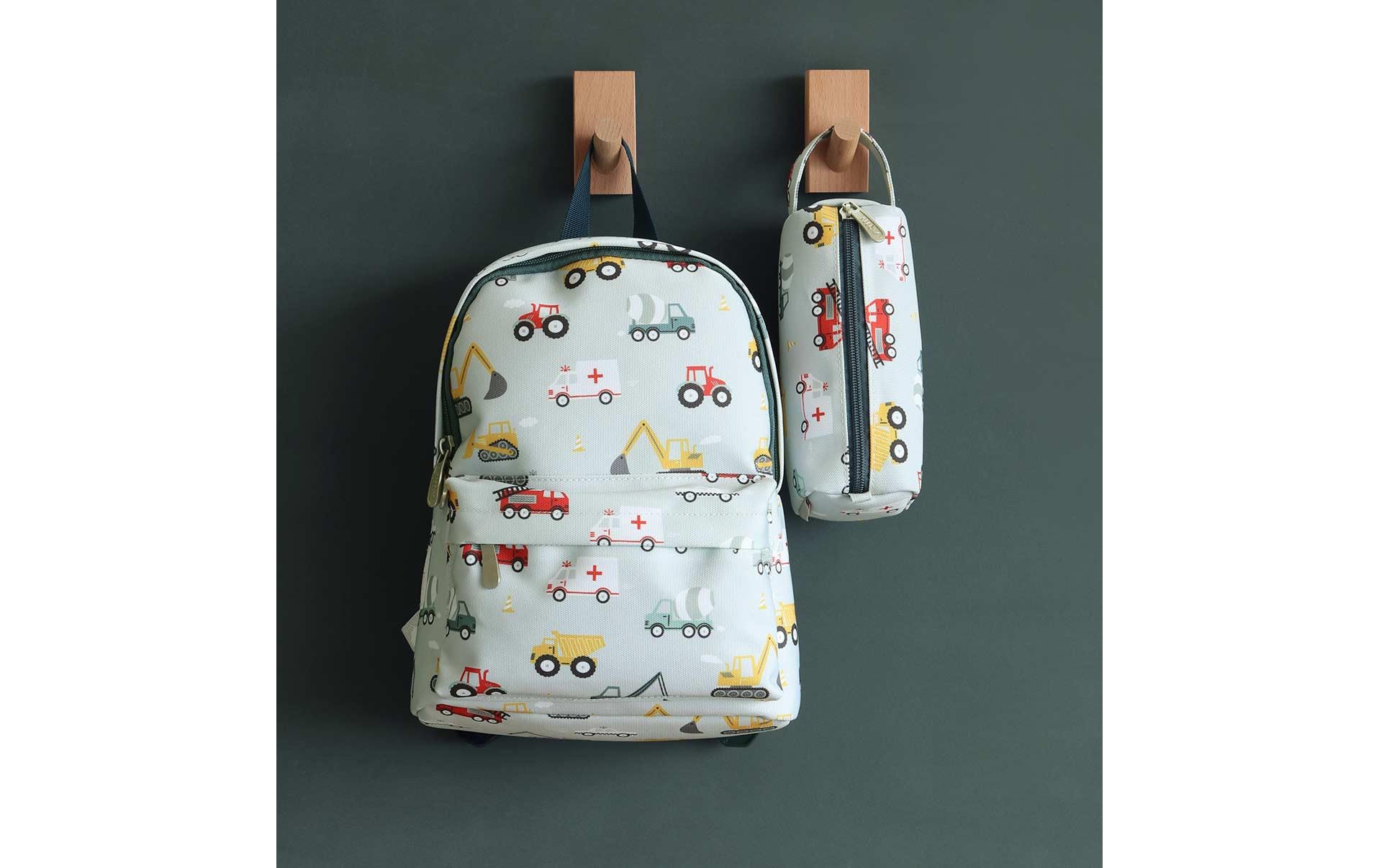 A Little Lovely Company Kinderrucksack »Fahrzeuge«