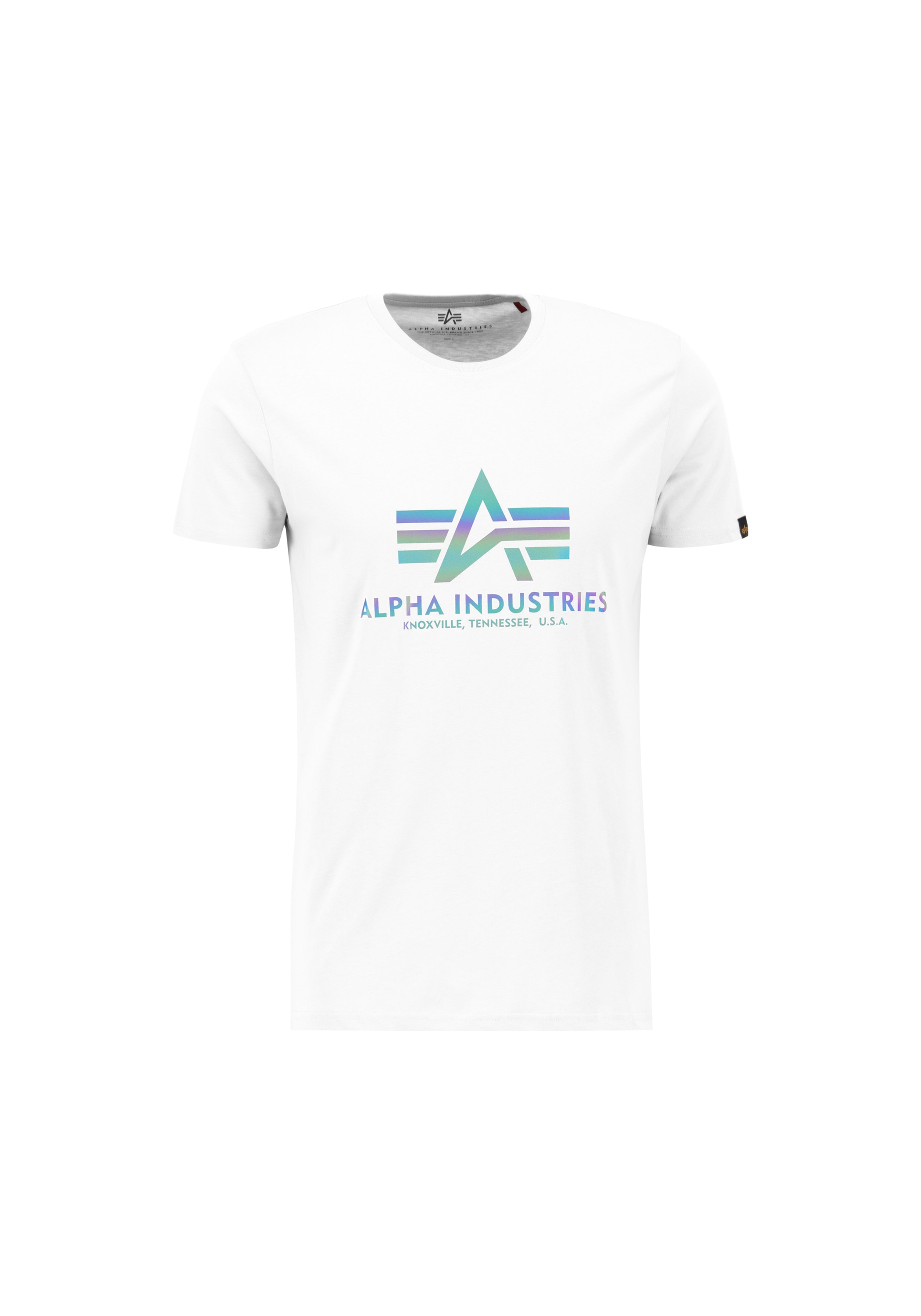 Alpha Industries T-Shirt »Alpha Industries Men - T-Shirts Basic T Rainbow Reflective«