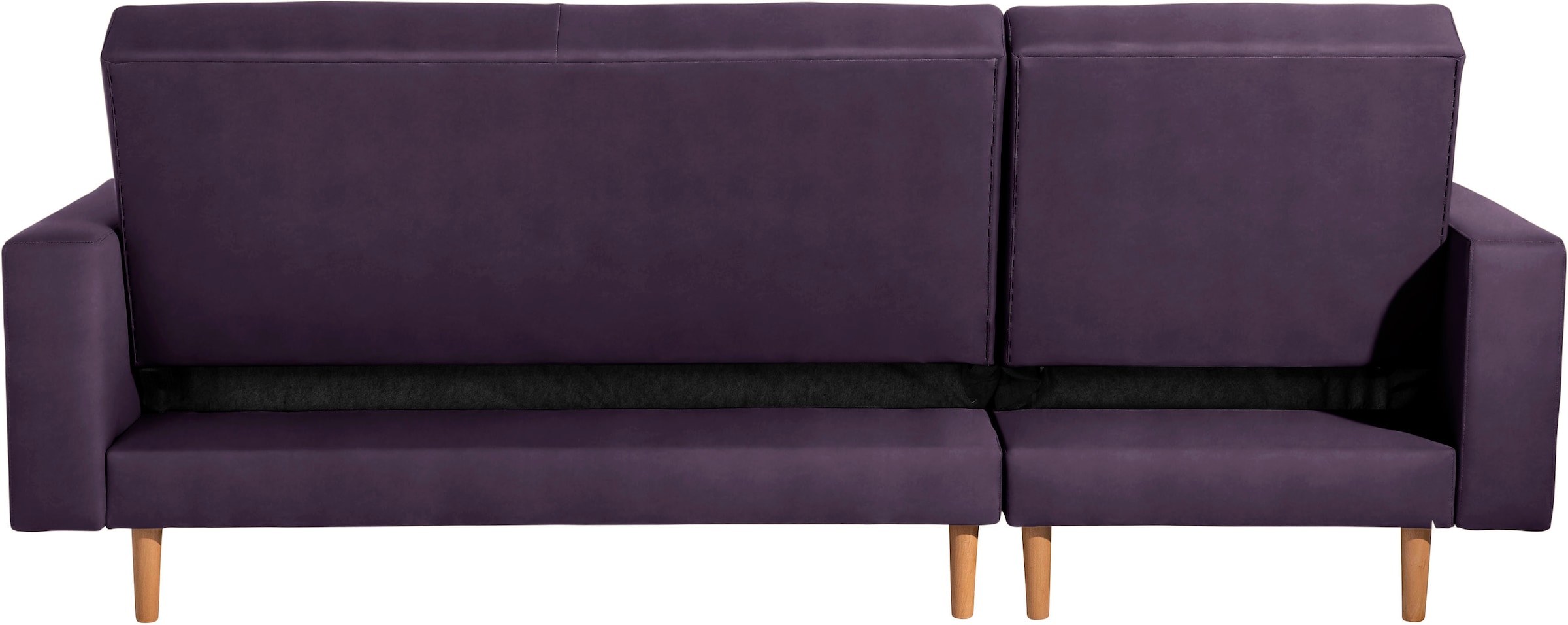Max Winzer® Ecksofa »Just Chill«, Schlafsofa mit Recamiere, Rückenverstellung, inklusive Stauraumhocker