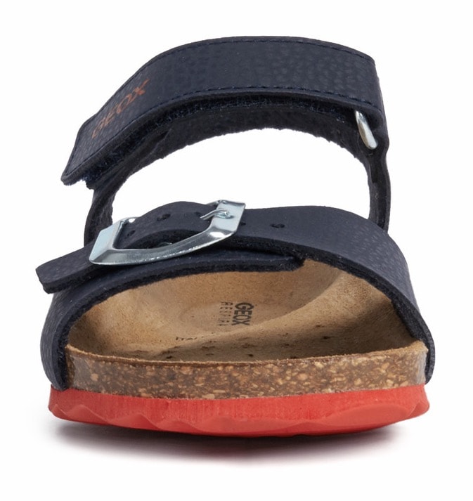 Geox Sandale »J GHITA BOY«, Sommerschuh, Klettschuh, Sandalette, mit verstellbarer Schnalle