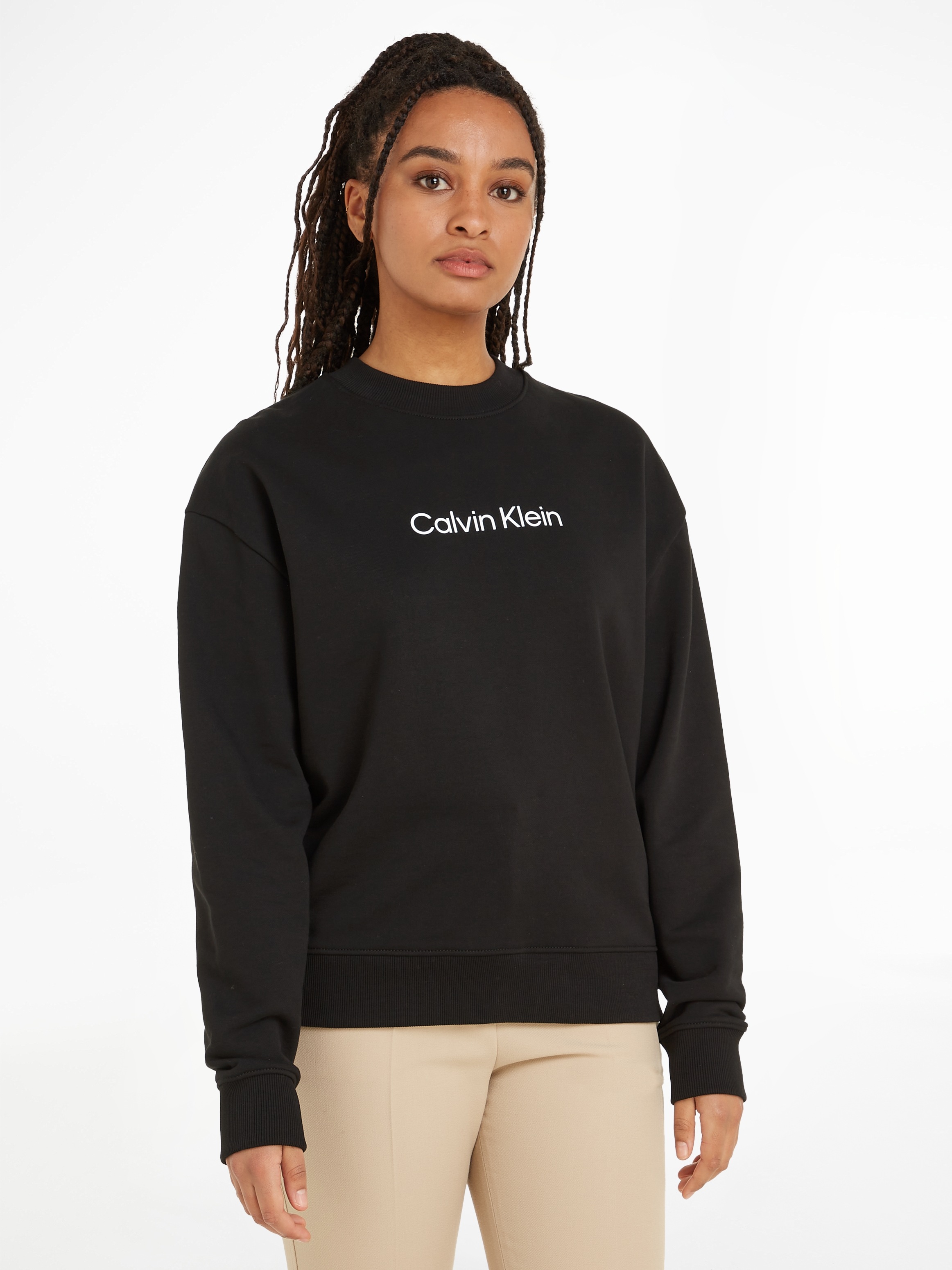 Calvin Klein Sweatshirt »HERO LOGO SWEAT«, mit Calvin Klein Print auf der Brust