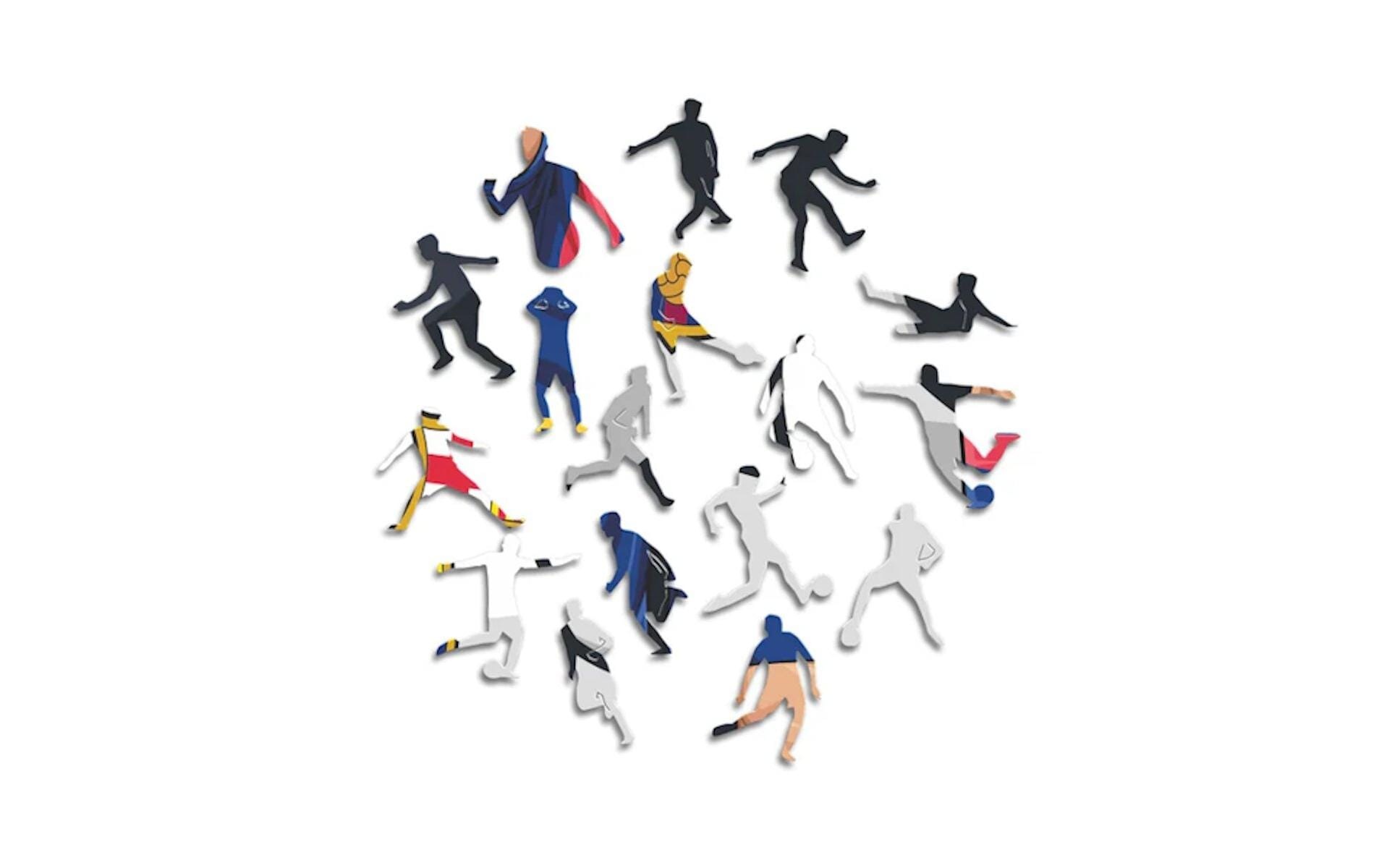 Puzzle »Iconic FC Barcelona – Pedri«, Holzart: Birke (Herkunftsland: China)