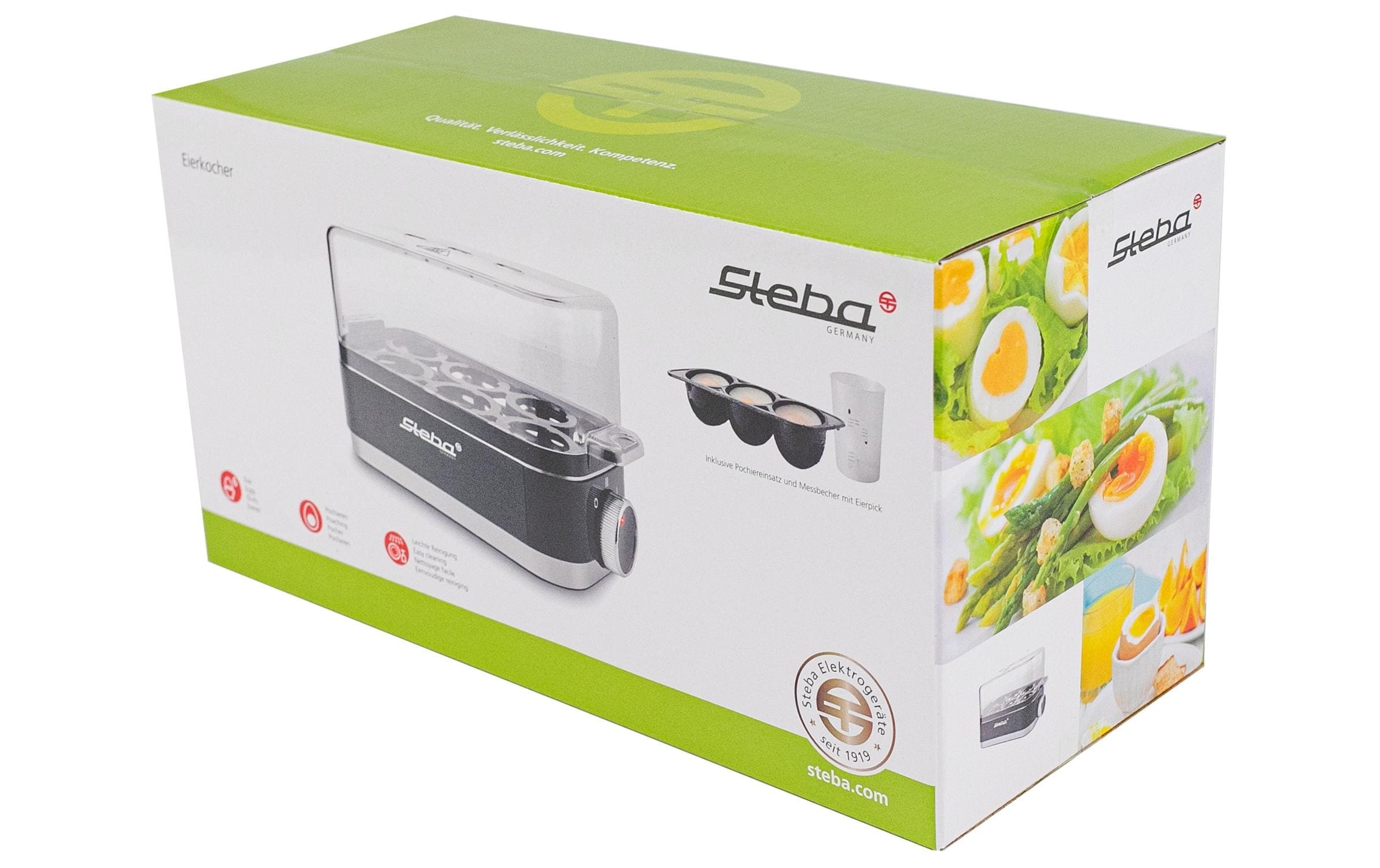 Steba Eierkocher »EK 7 6 Schwarz/Silber«, 435 W