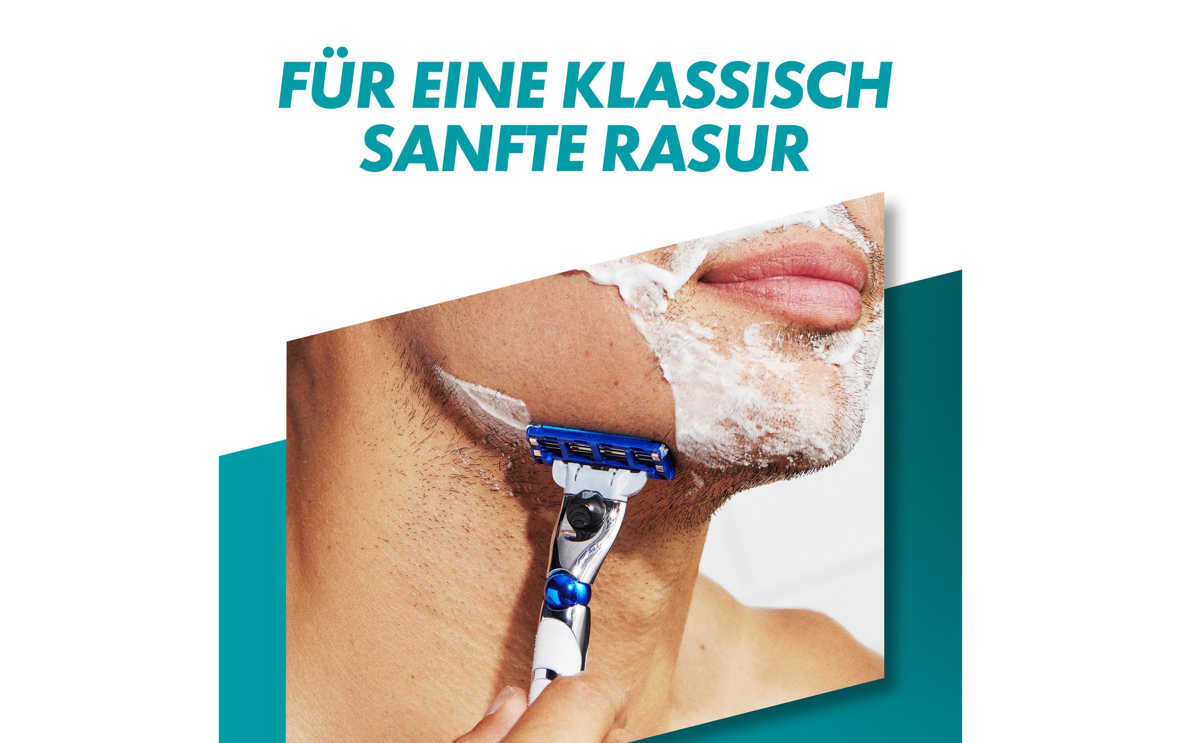 Gillette Rasierklingen »Mach3 Turbo 12 Stück«, (12 tlg.)