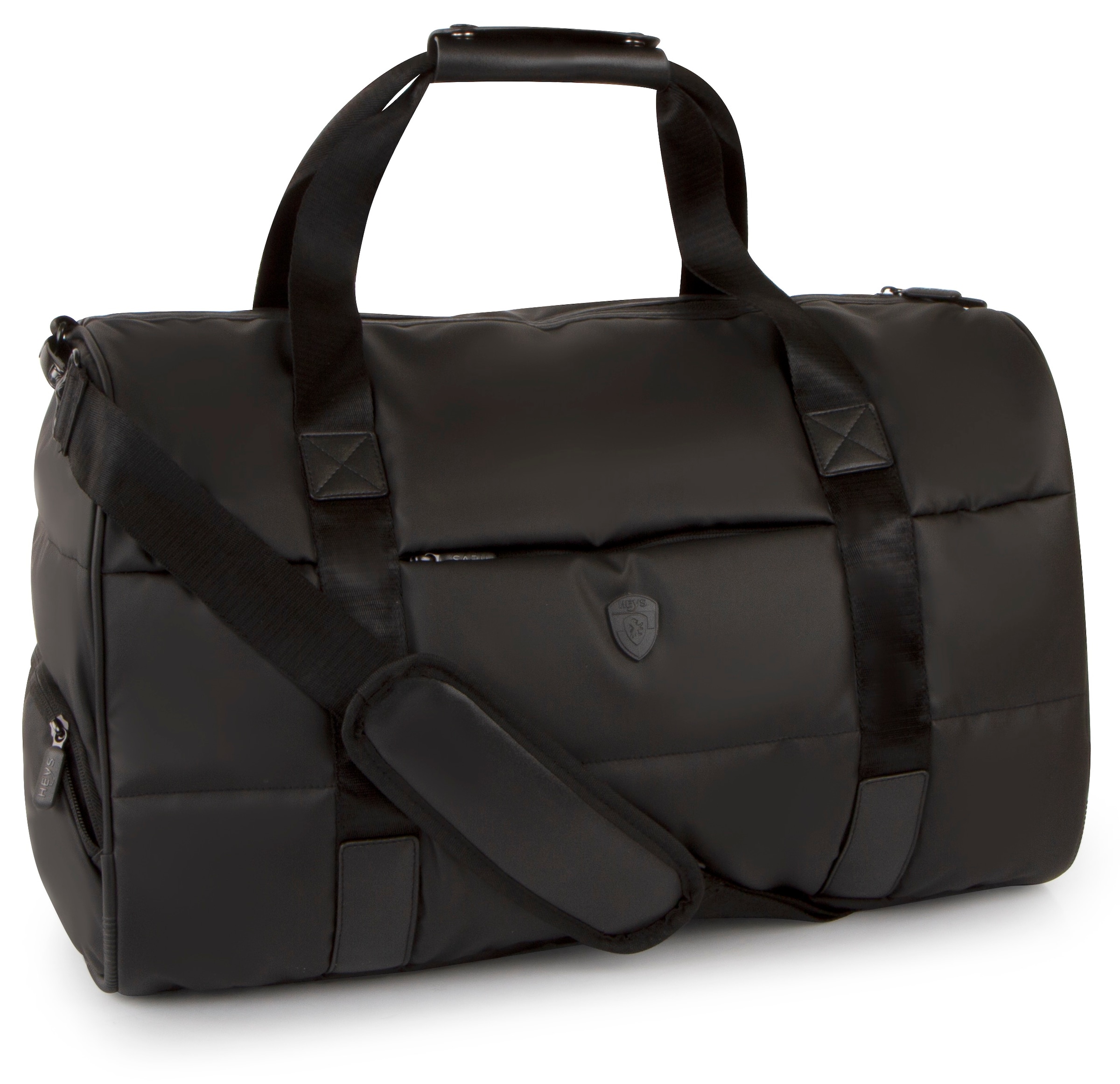 Heys Reisetasche »The Puffer Duffle Bag«, Weekender Duffle Bag Schuhfach Aufstecksystem