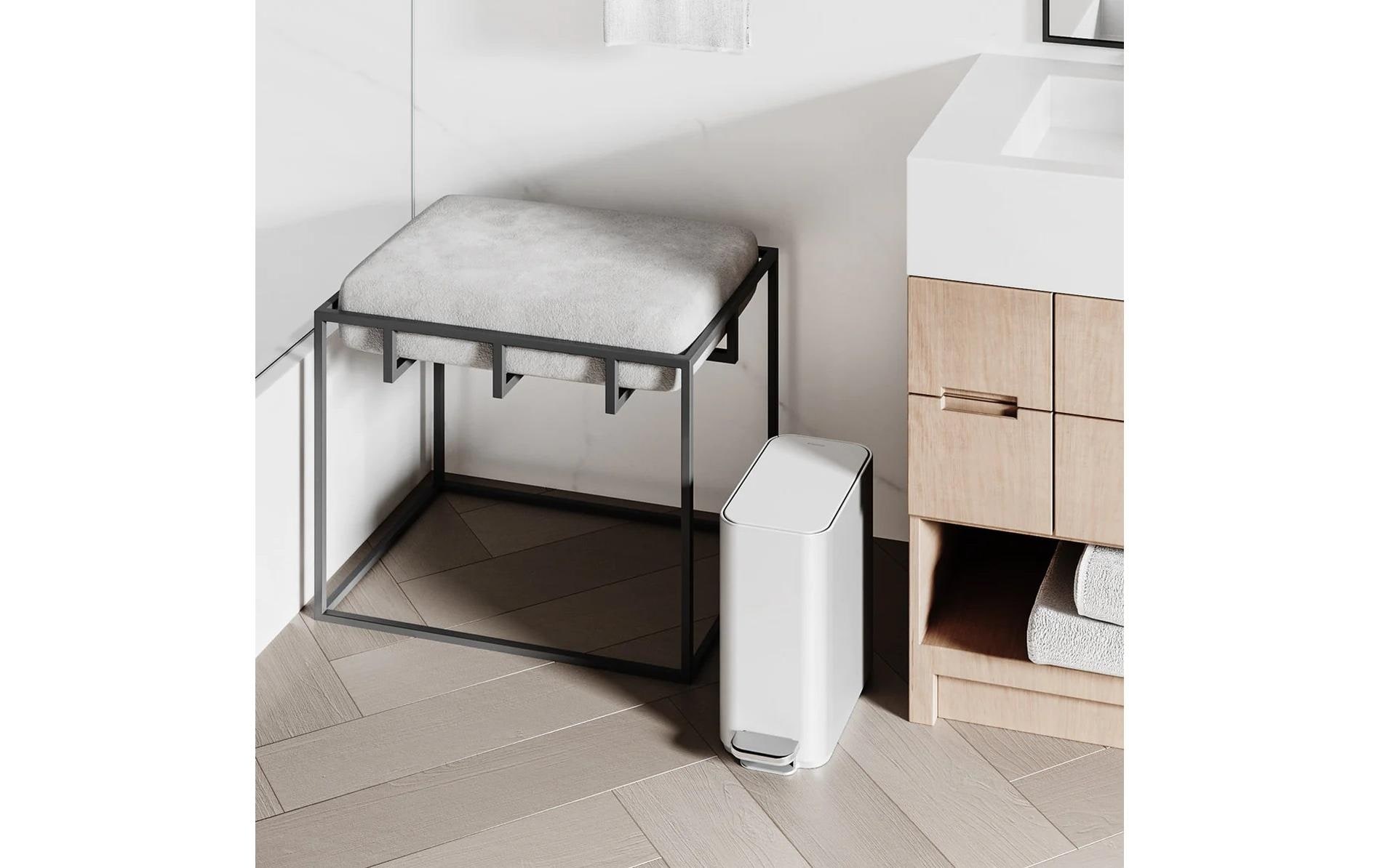 simplehuman Mülleimer »Weiss«, 1 Behälter