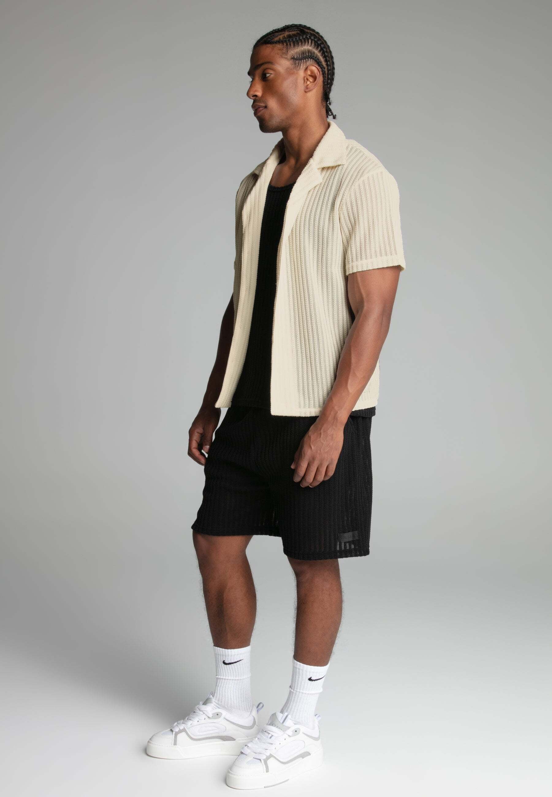 Siksilk Kurzarmhemd »Siksilk Kurzarmhemd Textured Resort Shirt«