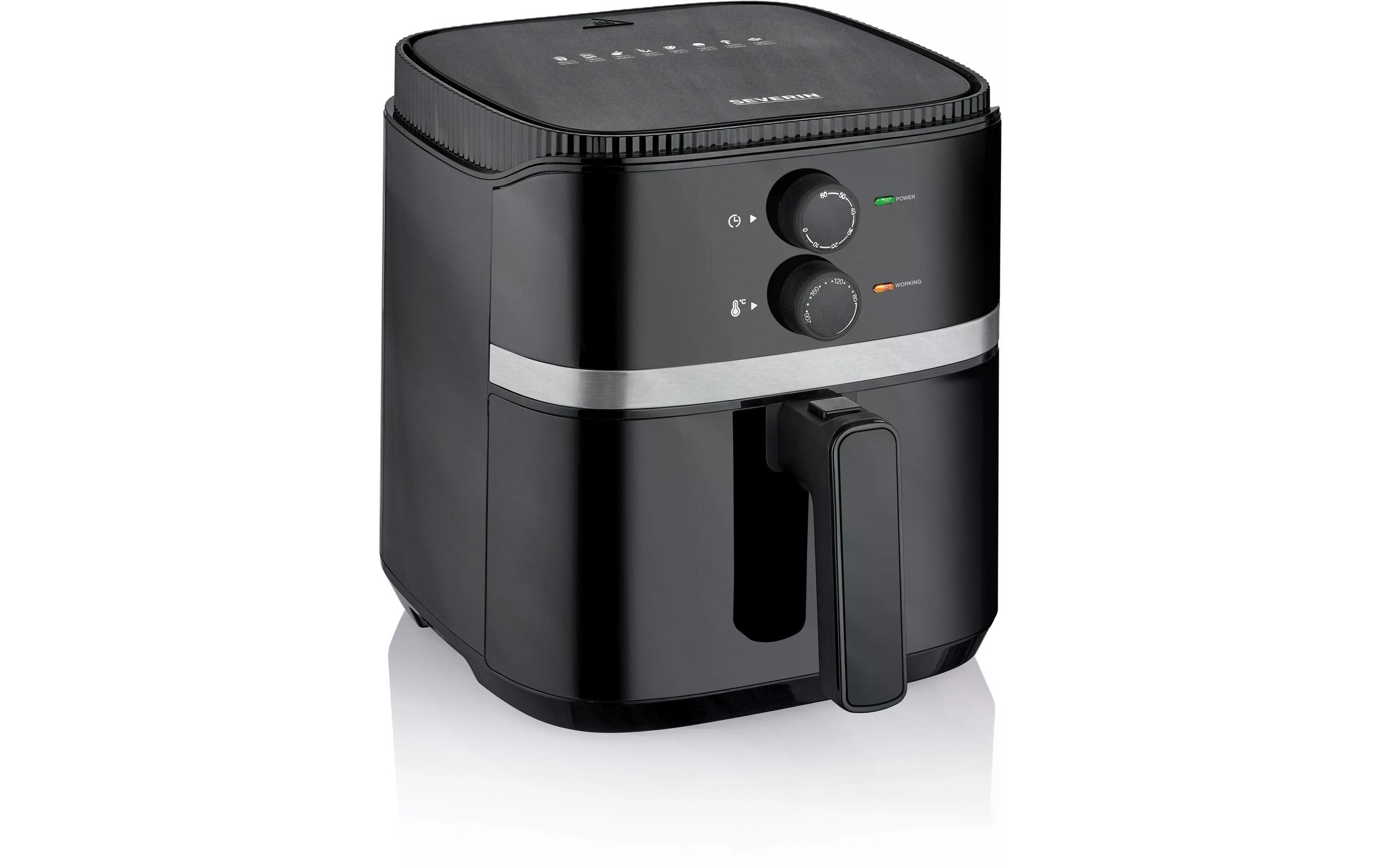 Severin Heissluftfritteuse »FR 2452 5 l, Schwarz«, 1500 W