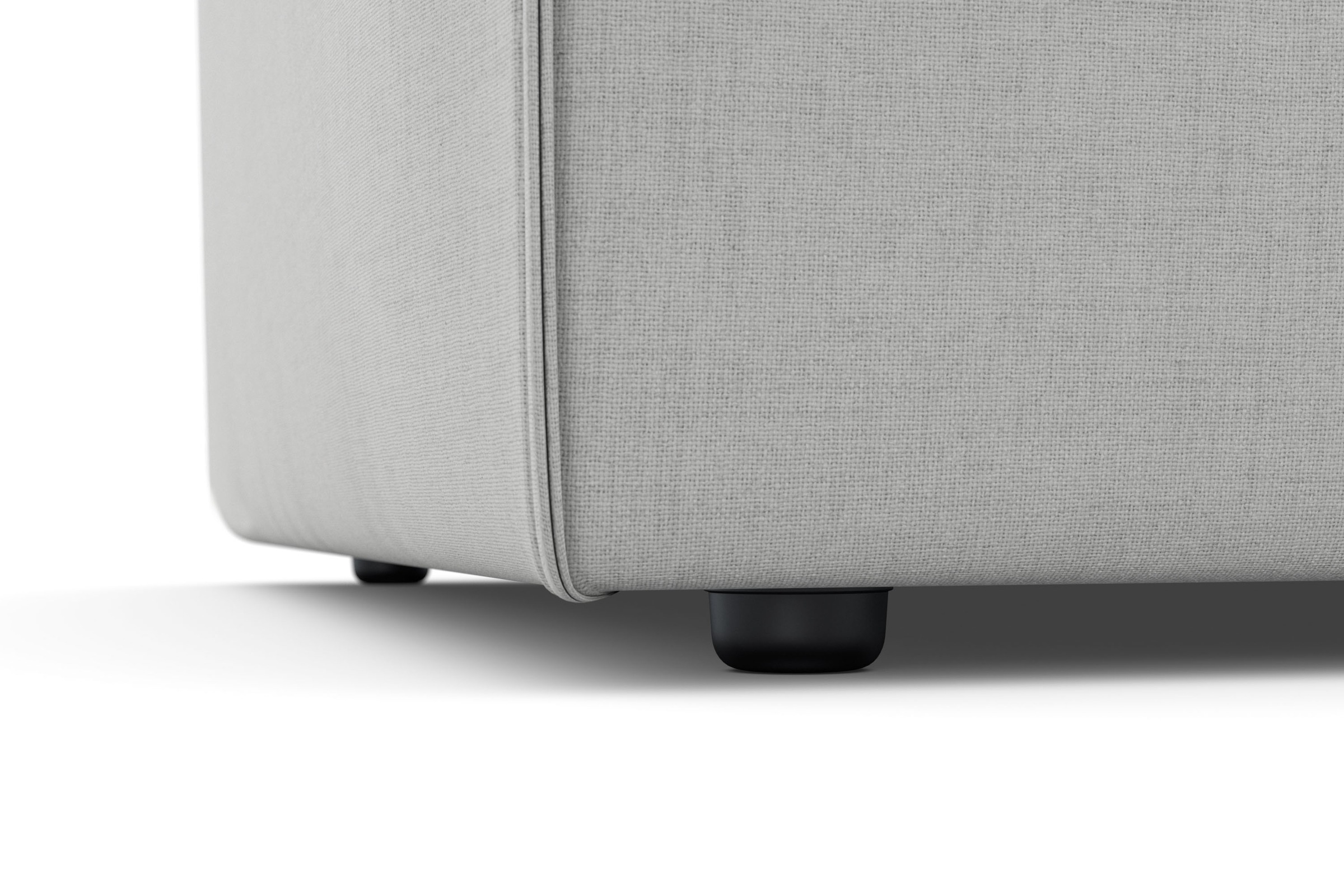 RAUM.ID Ottomane »Merid Chaiselongue, Masse B/T/H: 100/162/70 cm«, als Modul oder separat verwendbar, für individuelle Zusammenstellung