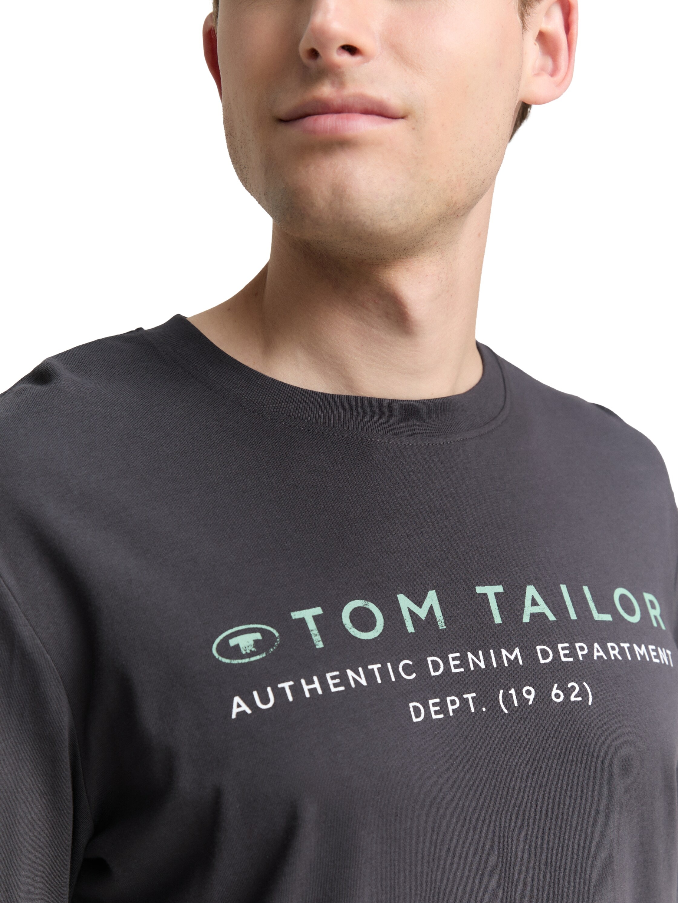TOM TAILOR Langarmshirt, mit Logo Print