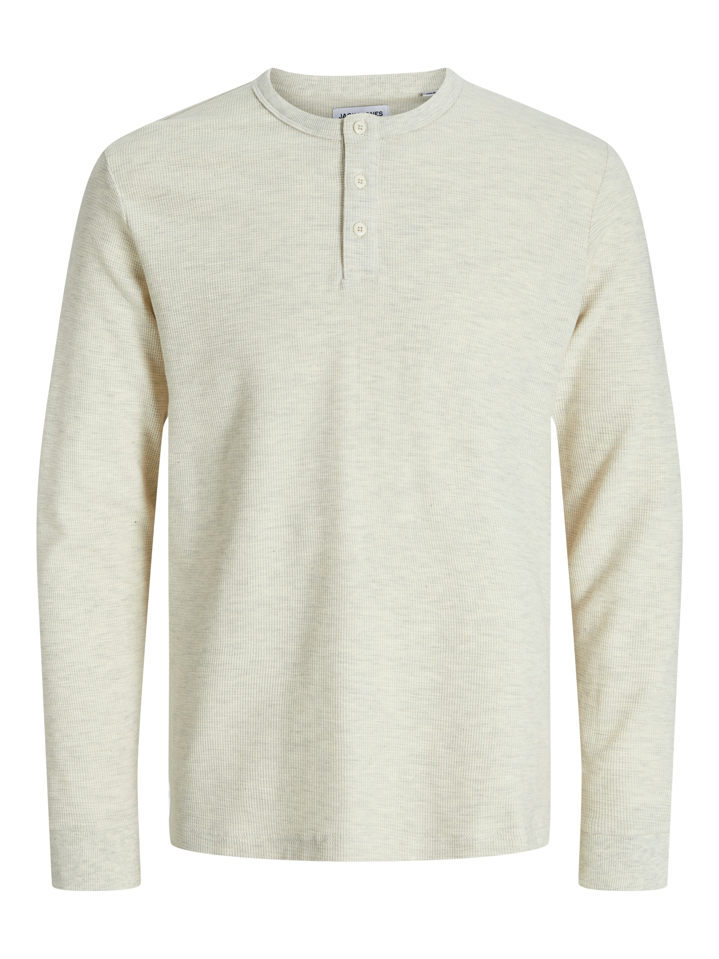 Jack & Jones Langarmshirt »JJEDOVER HENLEY LS TEE NOOS«