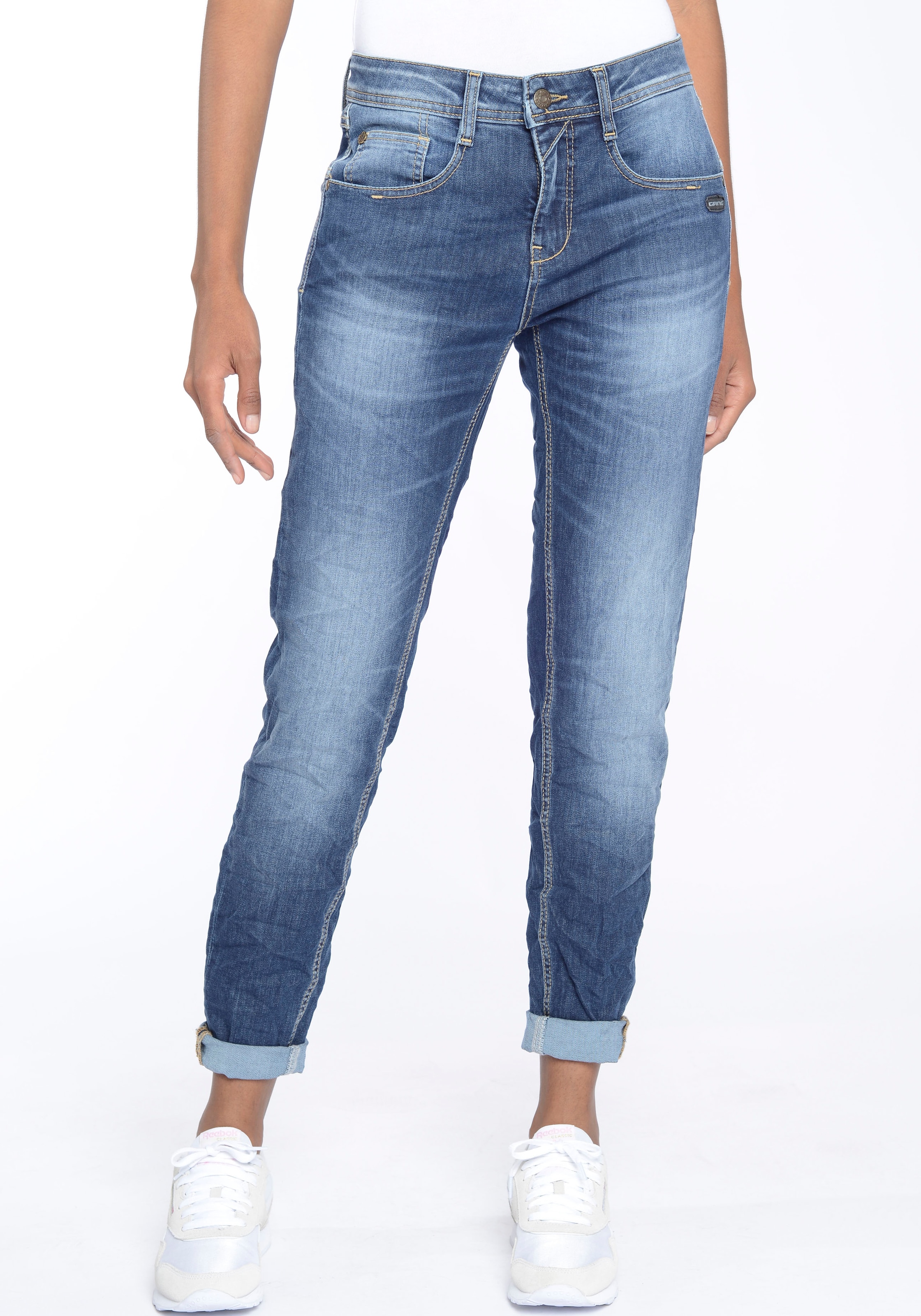GANG Relax-fit-Jeans »94AMELIE«, online kaufen | Elasthan-Anteil durch perfekter Sitz Jelmoli-Versand