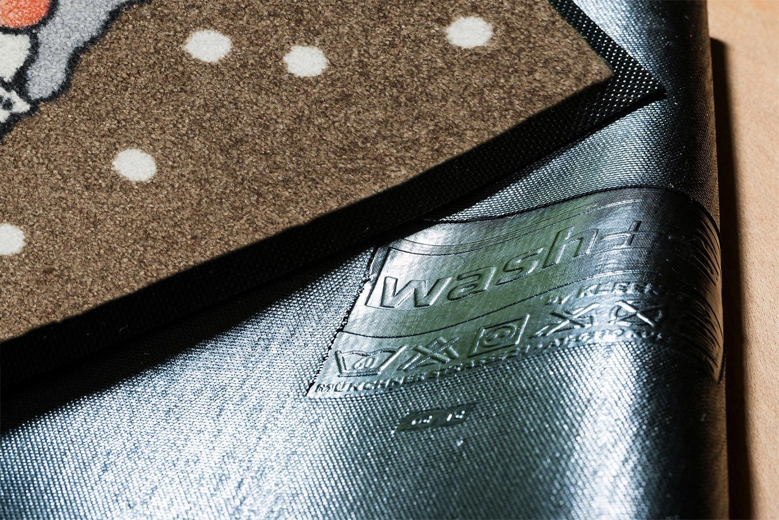 wash+dry by Kleen-Tex Fussmatte »Winterzwerge«, rechteckig, 7 mm Höhe, Schmutzfangmatte, rutschhemmend, waschbar
