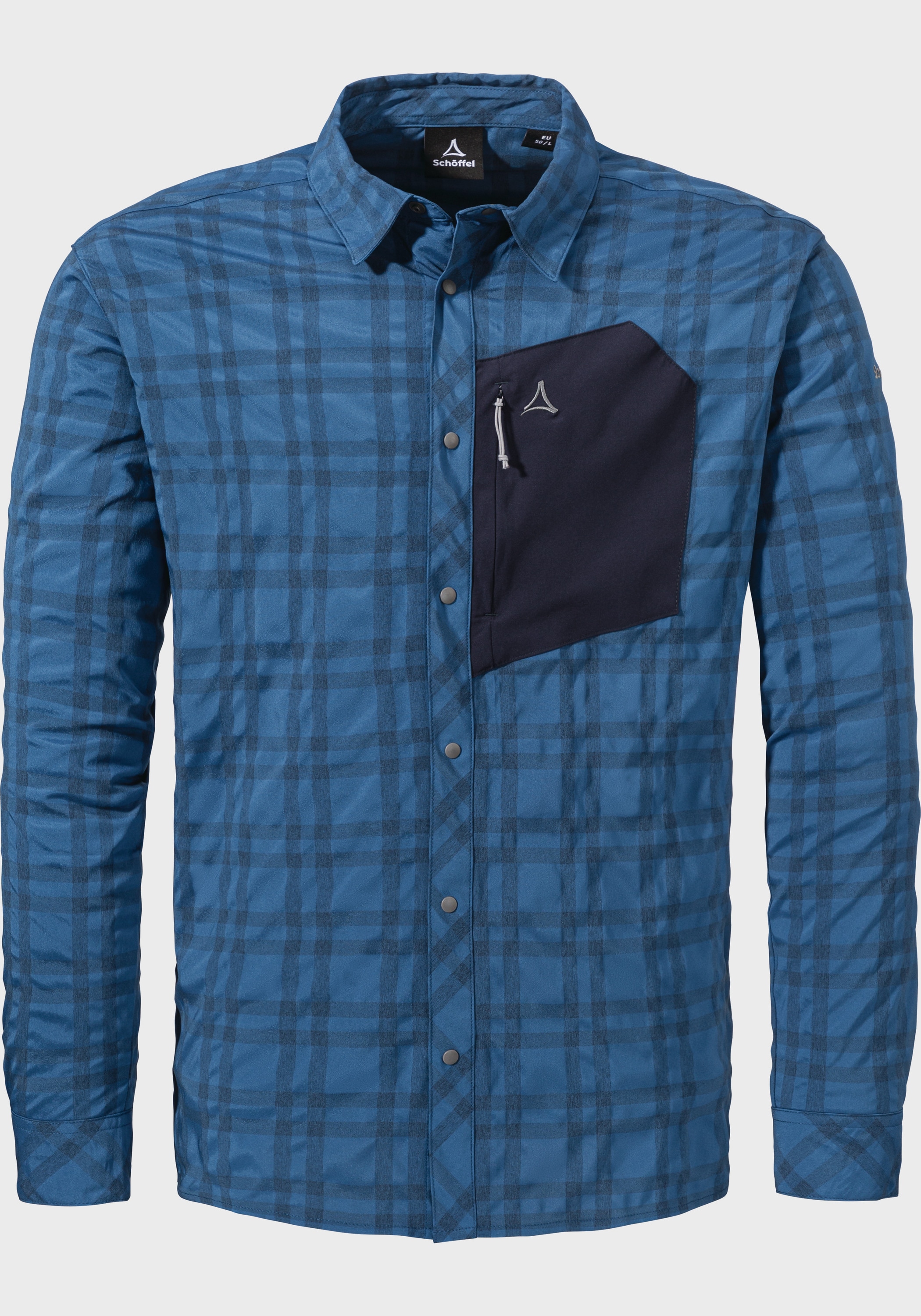 Schöffel 8405, Blau Outdoorhemd "Hiking Shirt Style Dynkur Mns"