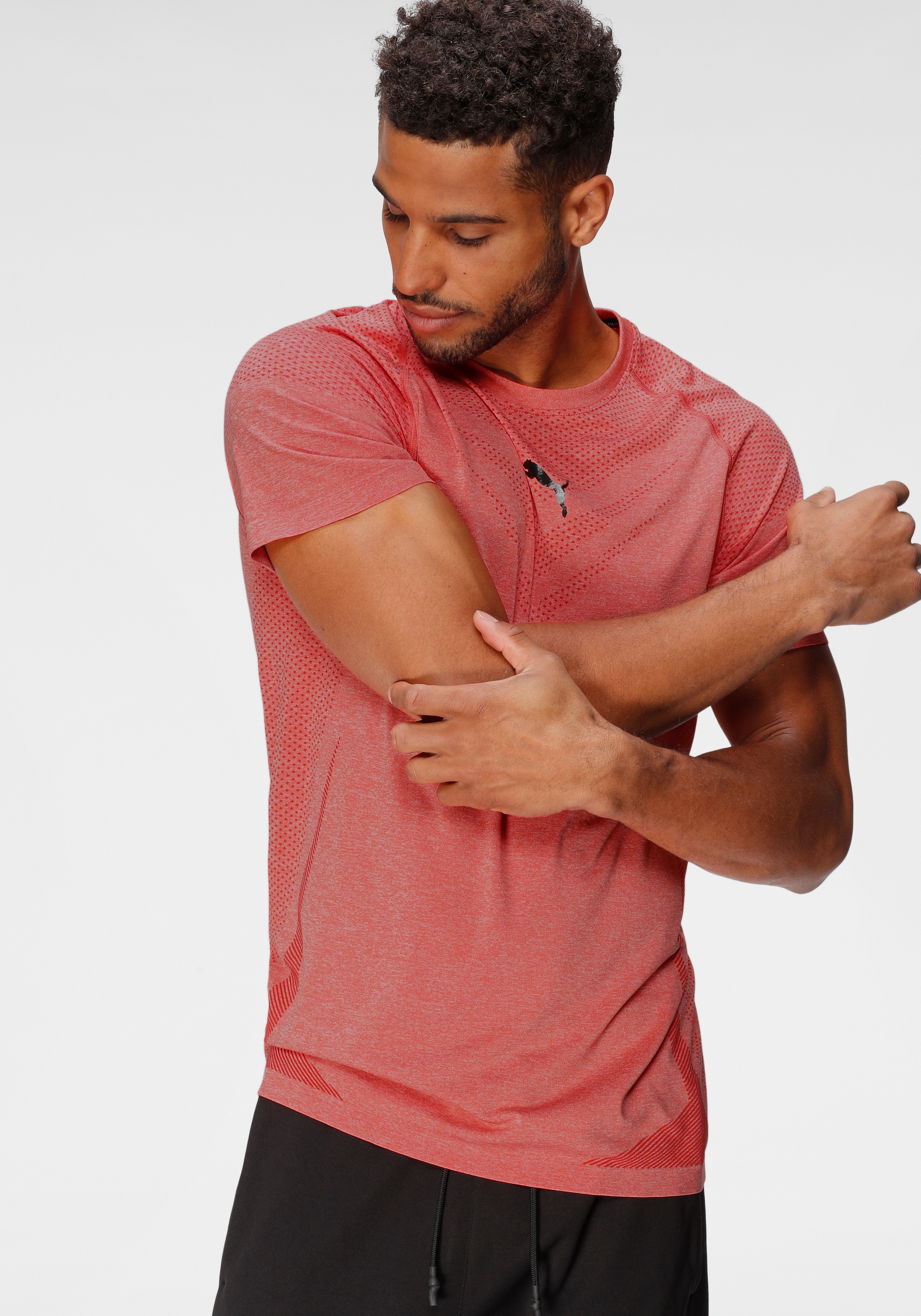 puma train tech evoknit ss tee