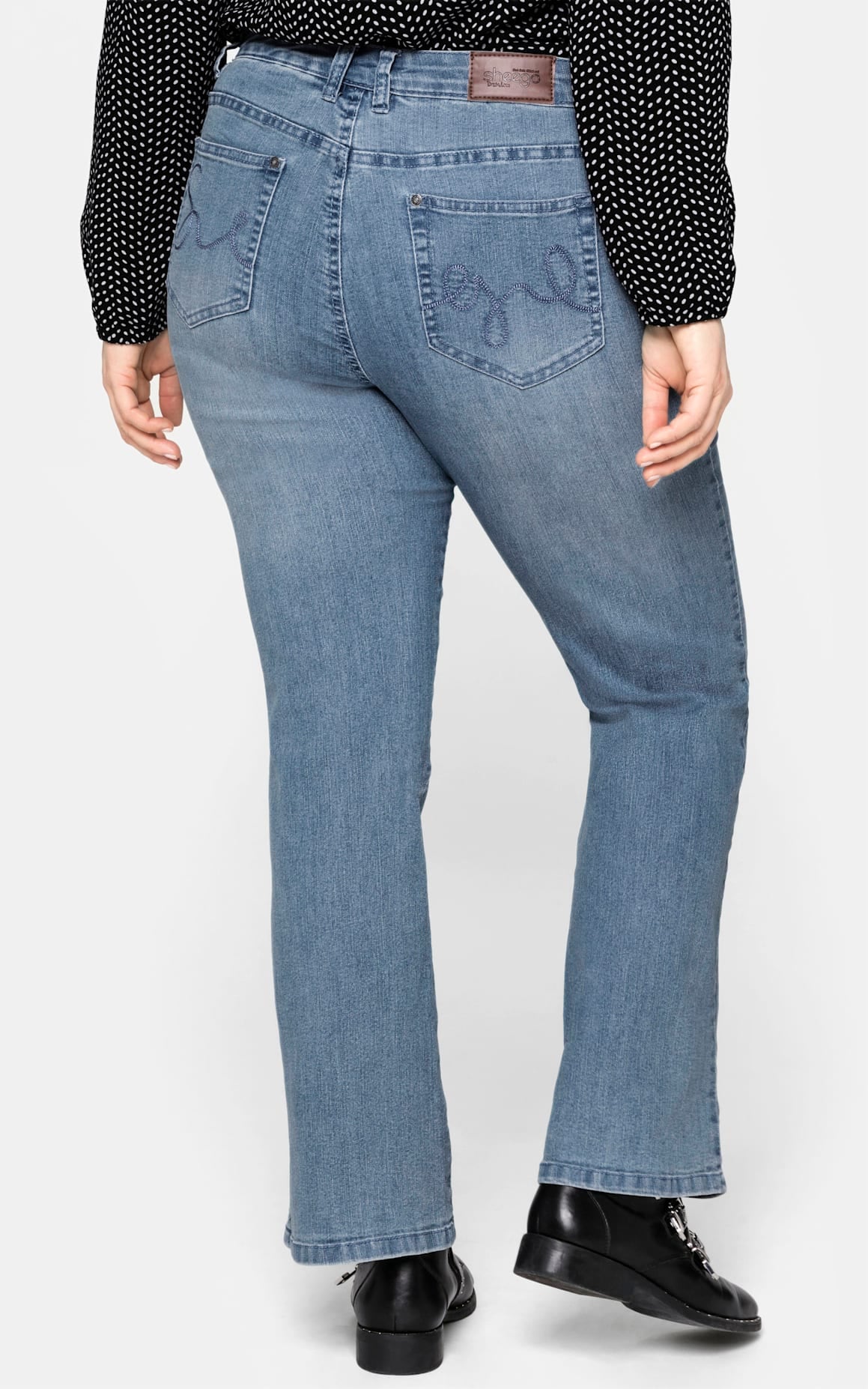 Sheego Bequeme Jeans, (1 tlg.)