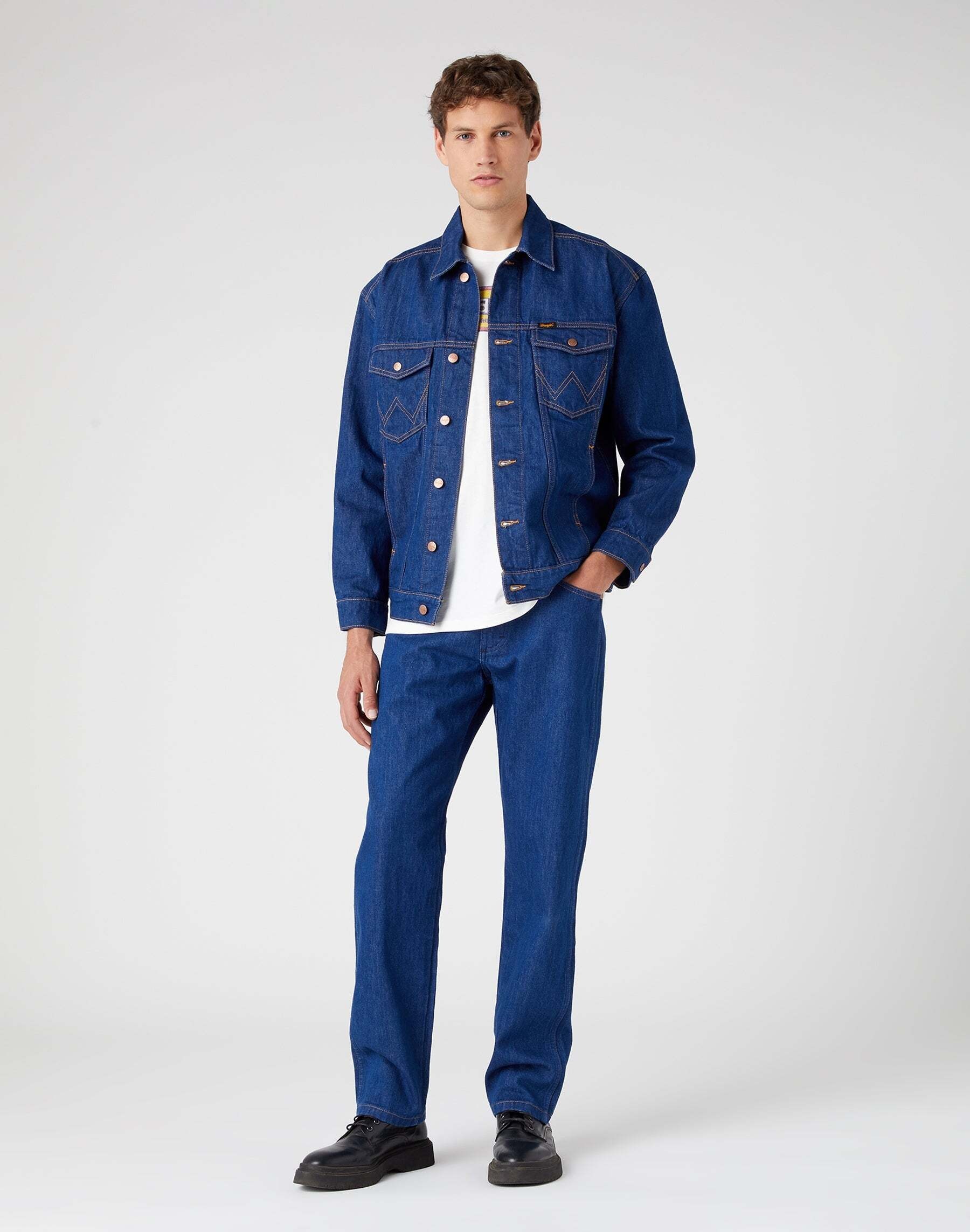 Wrangler Jeansjacke »Wrangler Jeansjacken Anti Fit Jacket«