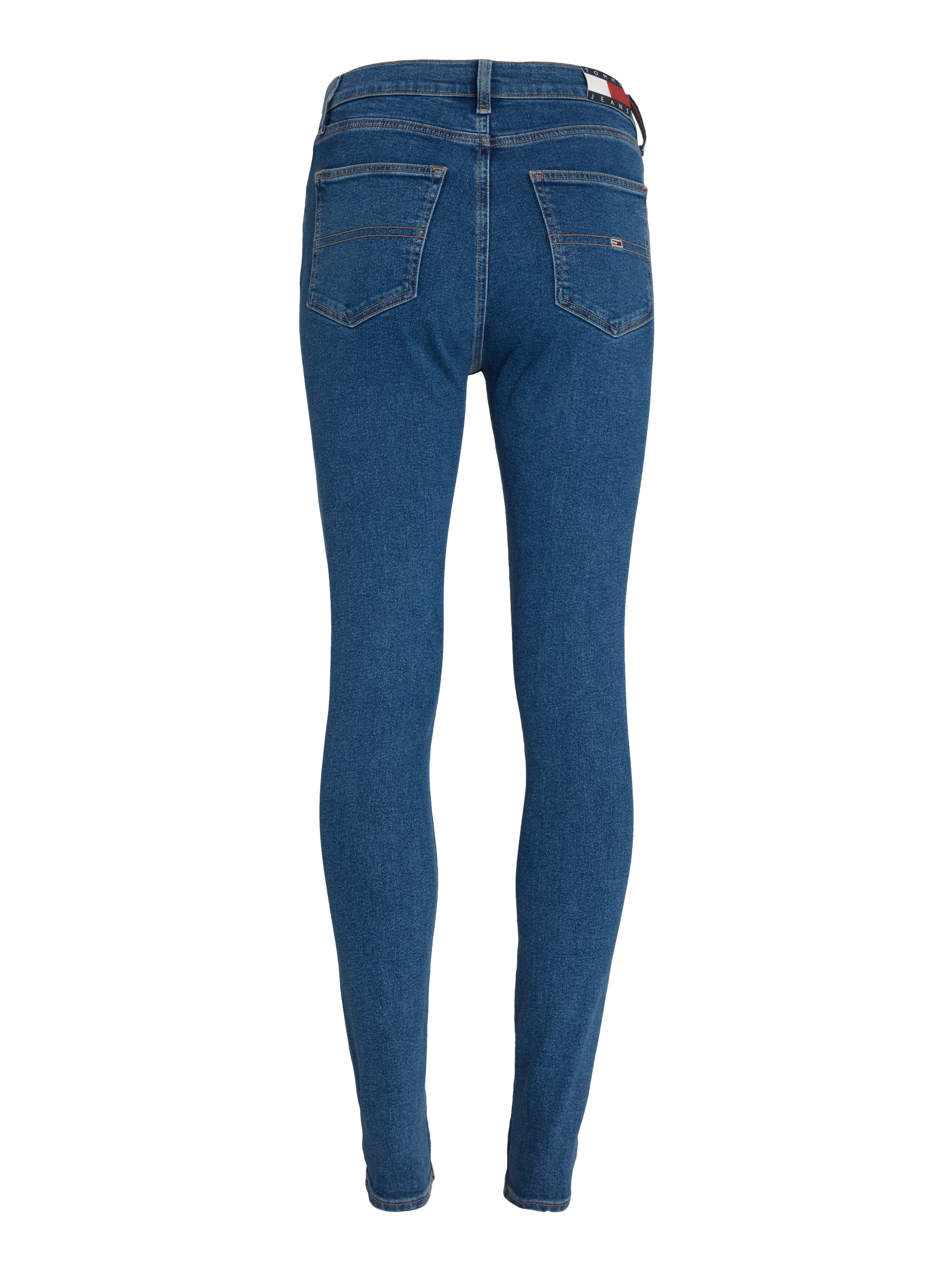 mit Ledermarkenlabel bei Jeans Tommy Jelmoli-Versand bestellen Jeans »Sylvia«, online Bequeme Schweiz