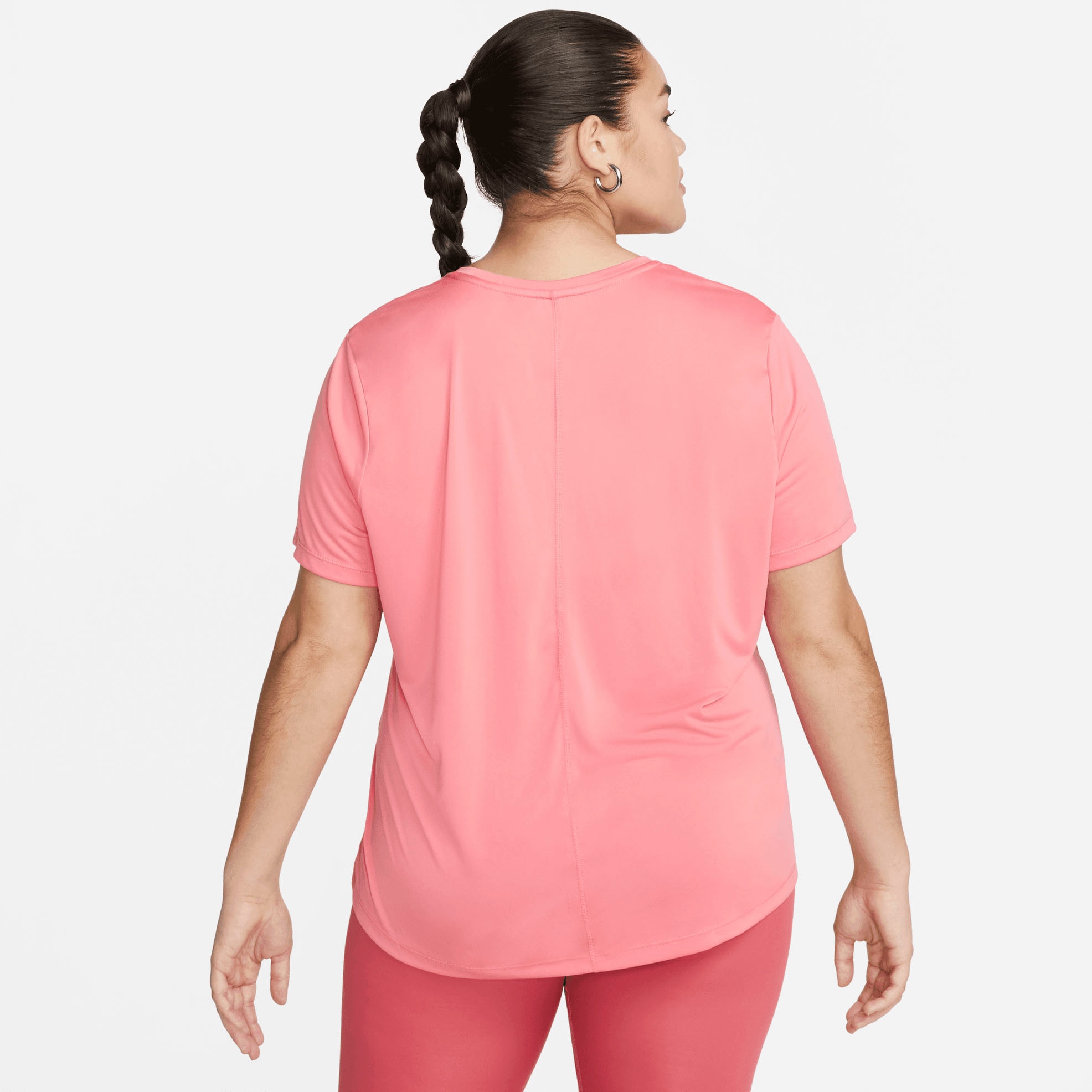 Nike Trainingsshirt »Dri-FIT One Women's Standard Fit Short-Sleeve Top (Plus Size)«