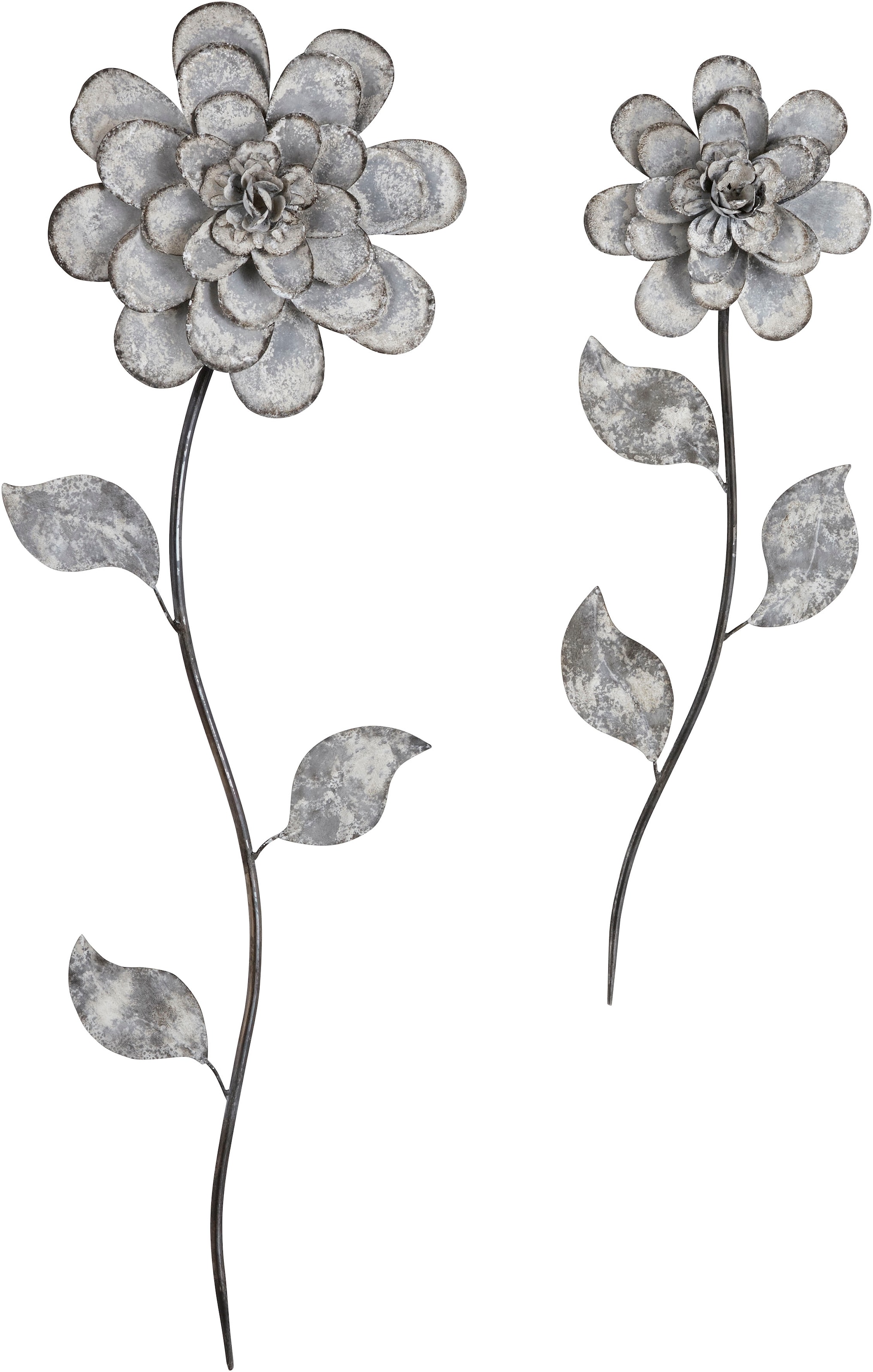 Home affaire Wanddekoobjekt »Blumen«, Wanddeko, Metall Jelmoli-Versand online aus bestellen 