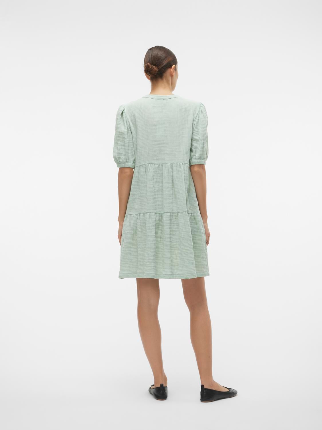 Vero Moda Minikleid »VMNATALI 2/4 LACE SHORT DRESS WVN GA SPE«