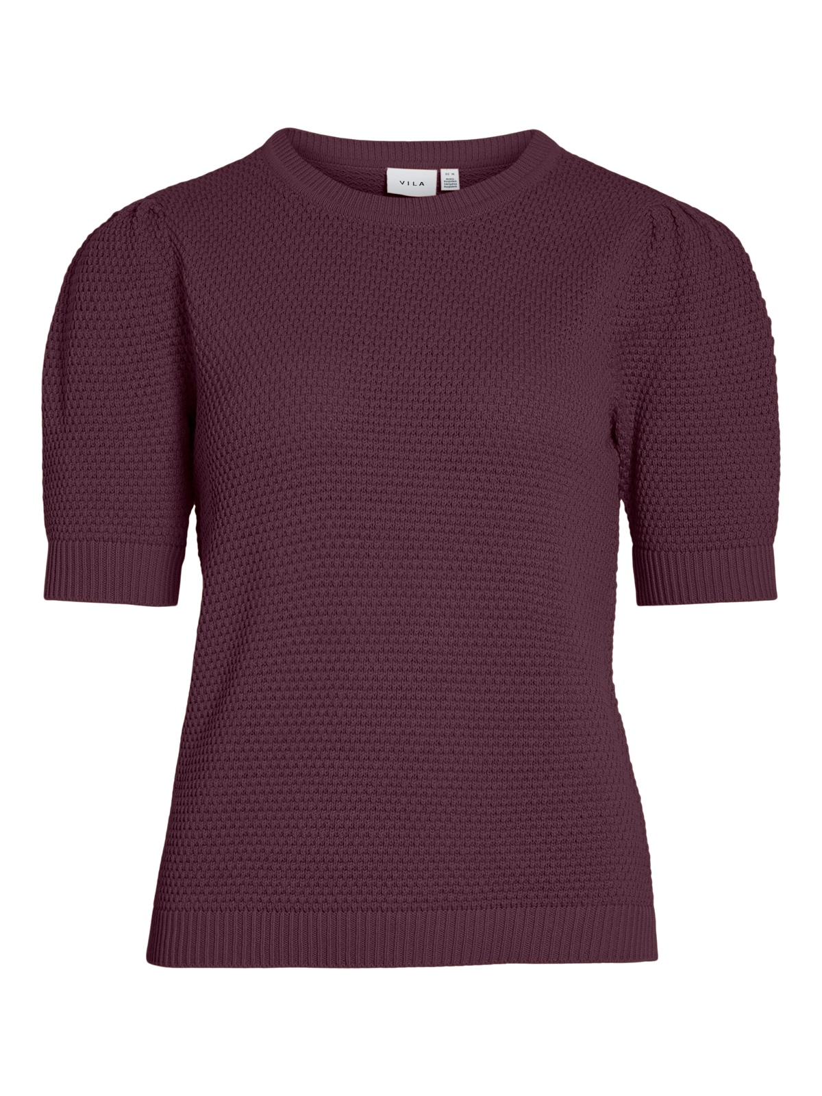 Vila Kurzarmpullover »VIDALO O-NECK S/S KNIT TOP - NOOS«
