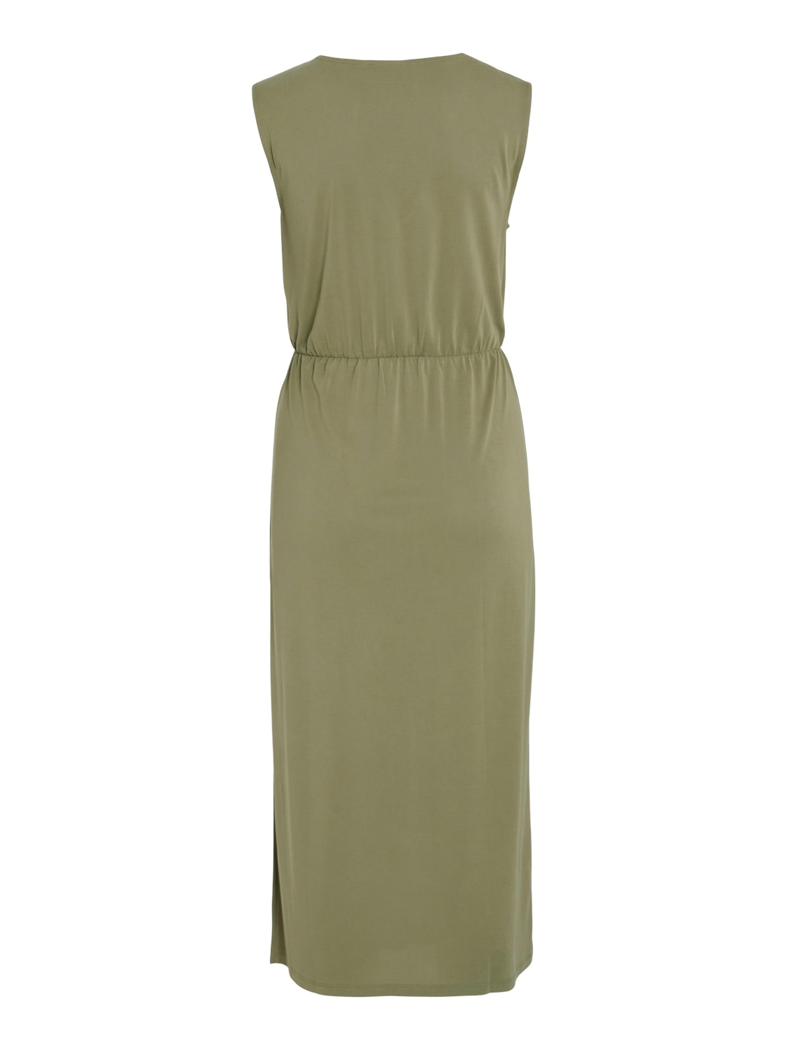 Vila Maxikleid »VIMODALA V-NECK S/L MIDI DRESS - NOOS«