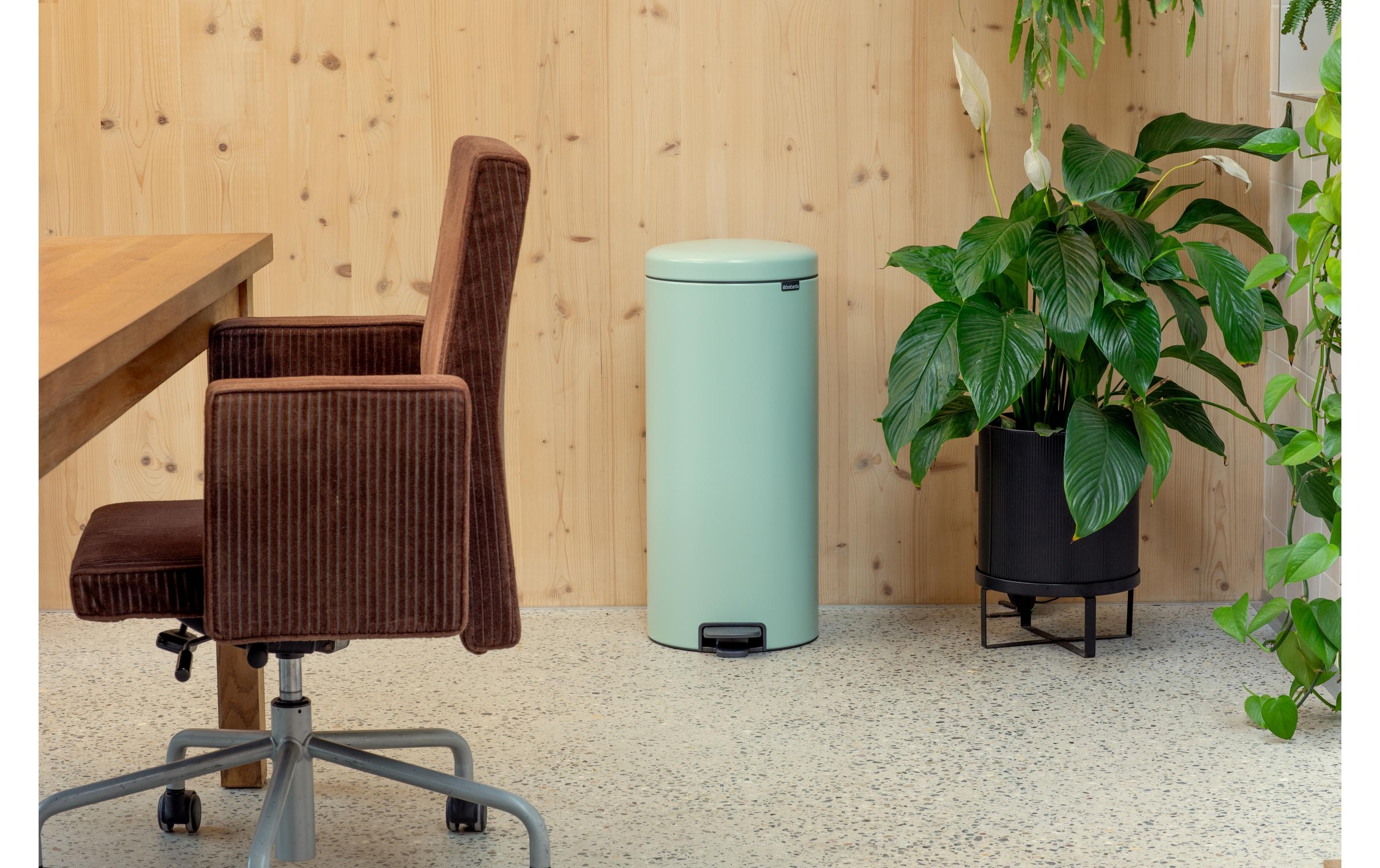 Brabantia Mülleimer »NewIcon 30 l, Grün«, 1 Behälter