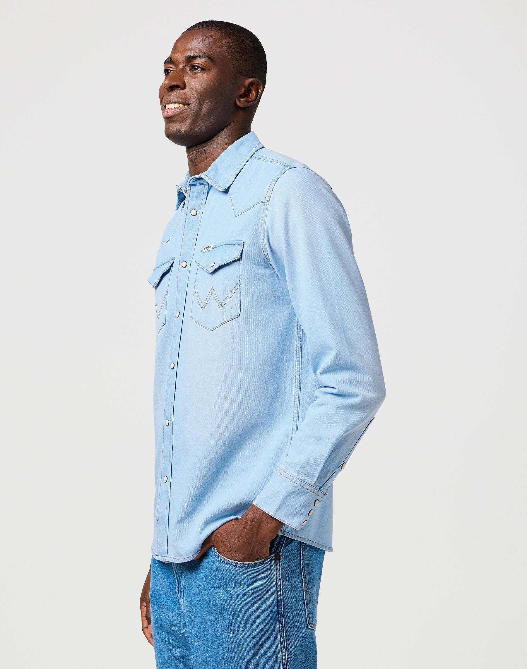 Wrangler Jeanshemd »Wrangler Jeanshemd Western Shirt«