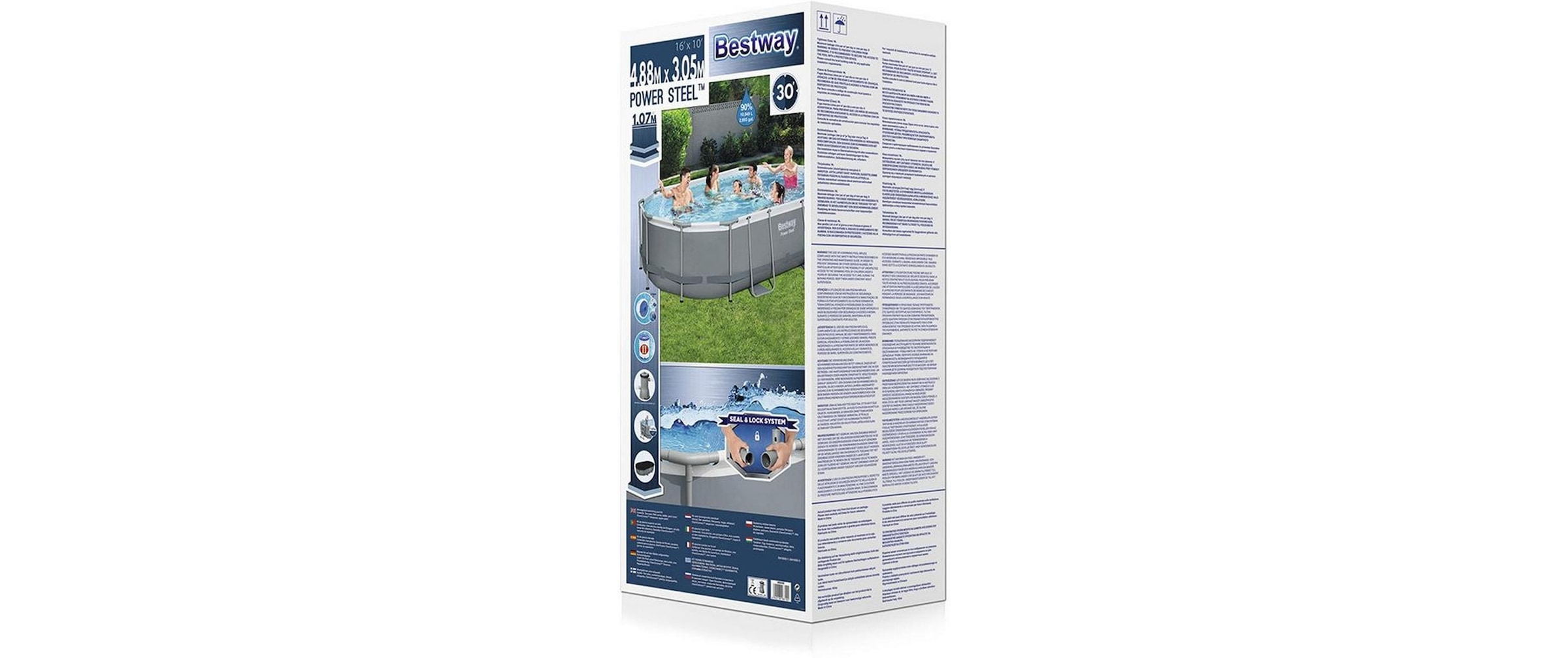 Bestway Pool »Steel Pro Max 488 x 305 x 107«