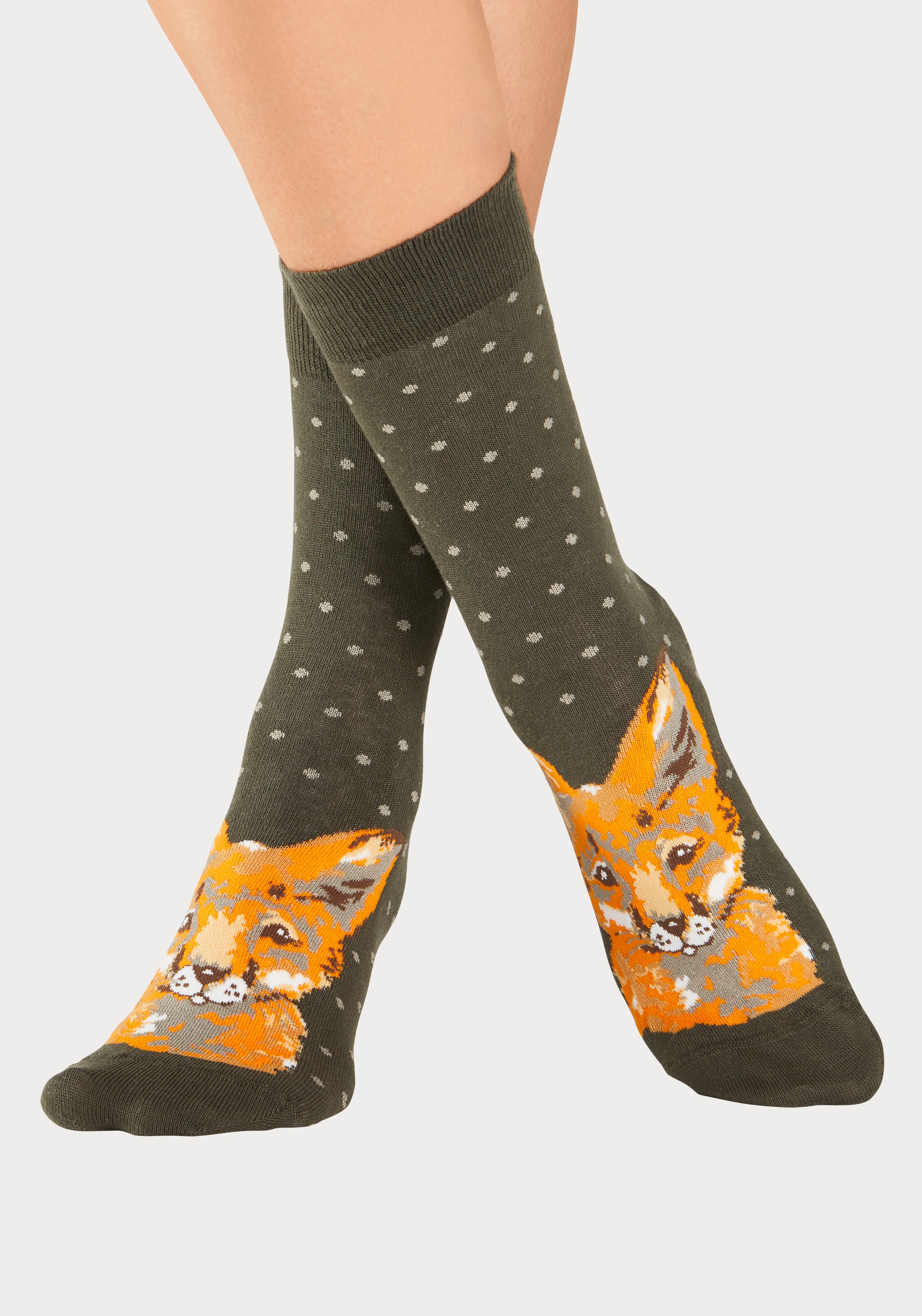 H.I.S Socken, (Packung), mit unterschiedlichen Tiermotiven