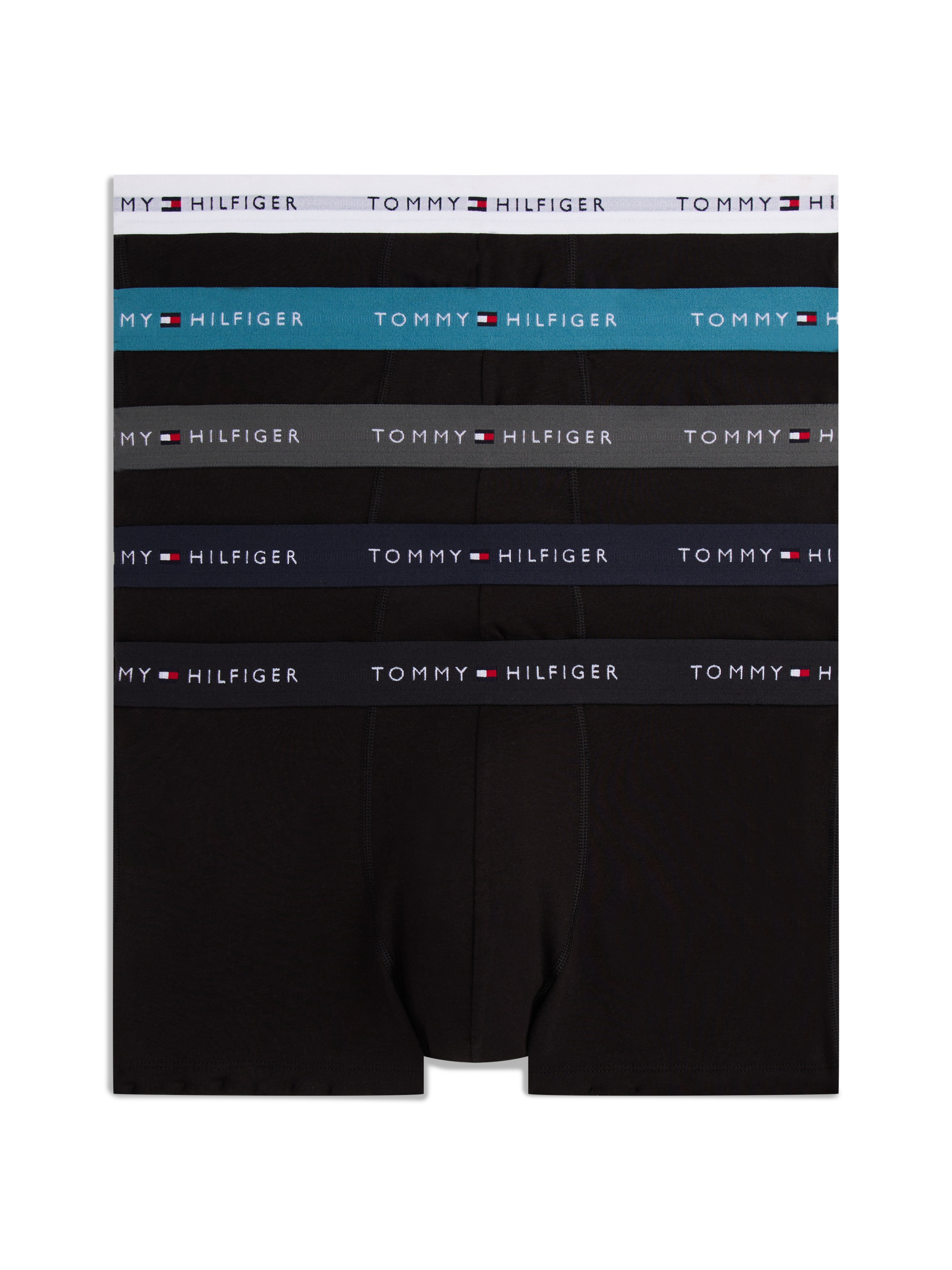 Tommy Hilfiger Underwear Trunk »5P TRUNK WB« Packung, 5er, 5 Stk. mit Tommy Hilfiger Logo-Elastikbund, Signature Kollektion