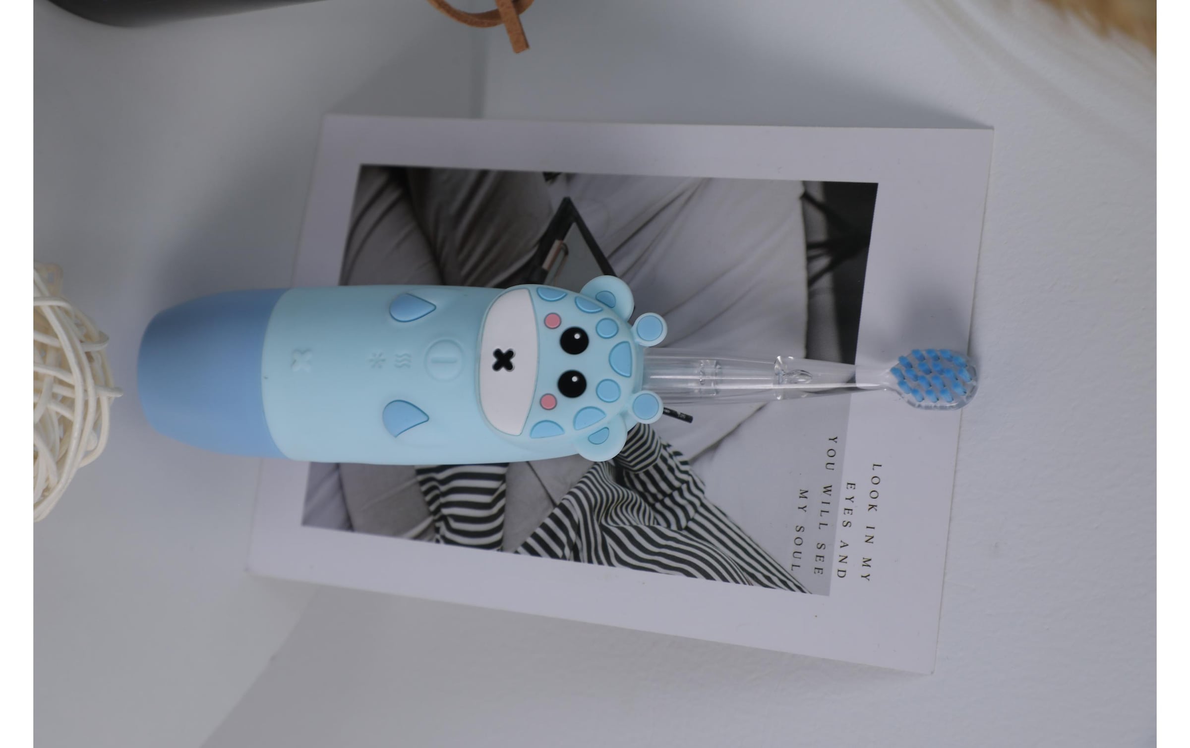 Elektrische Zahnbürste »innoGIO Sonic Giraffe Blau«