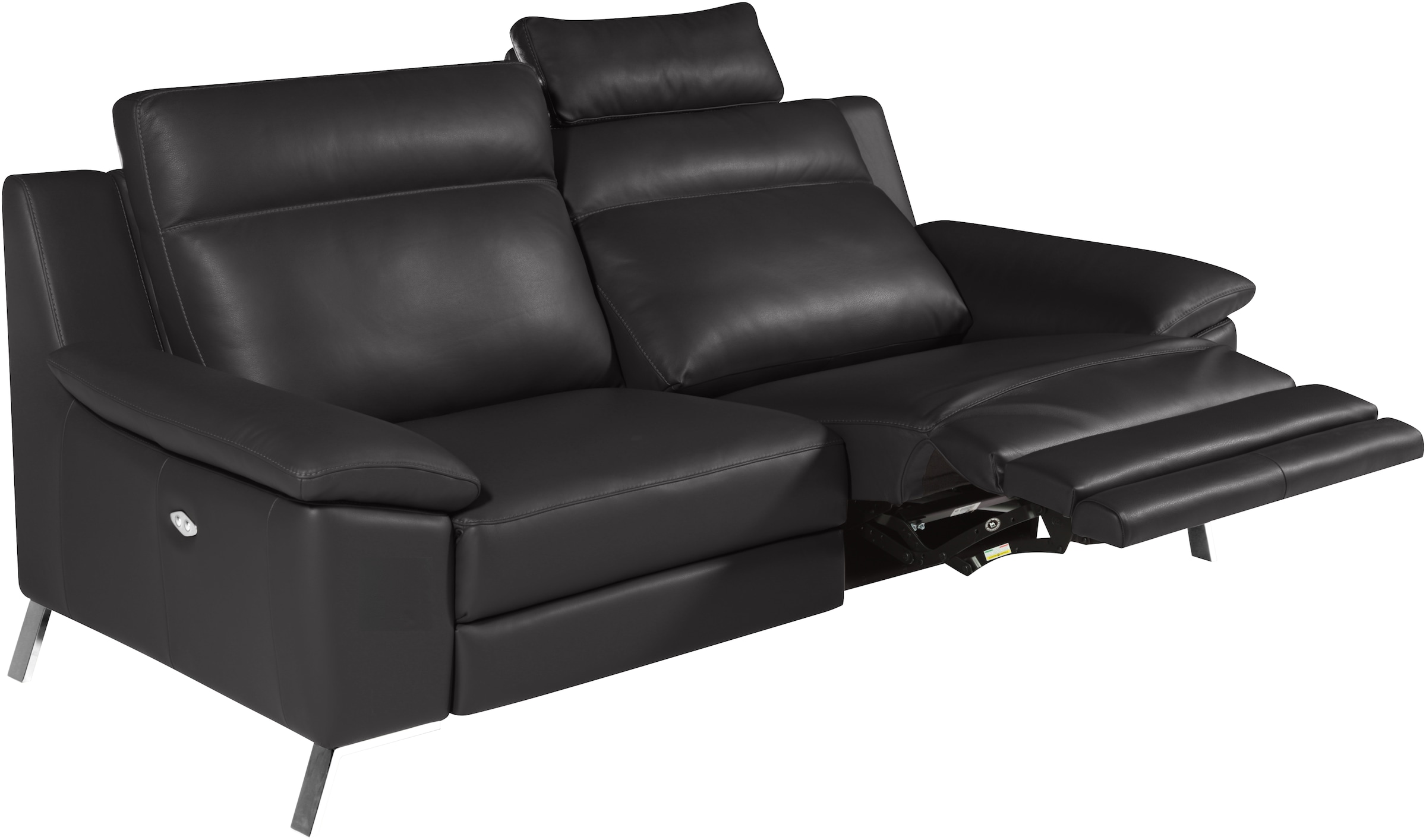 CALIA ITALIA 2-Sitzer »Roby italienisches Designsofa mit exzellentem Sitzkomfort«, mit erstklassigem Lederbezug