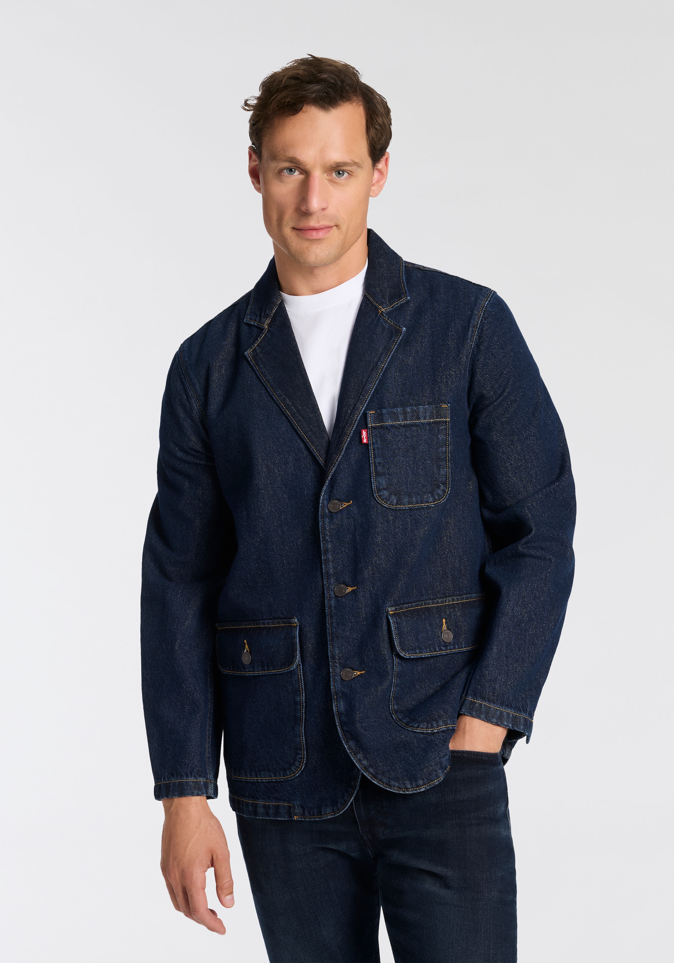 Levi's® Jeansjacke »PRESIDIO BLAZER« im Blazer-Style