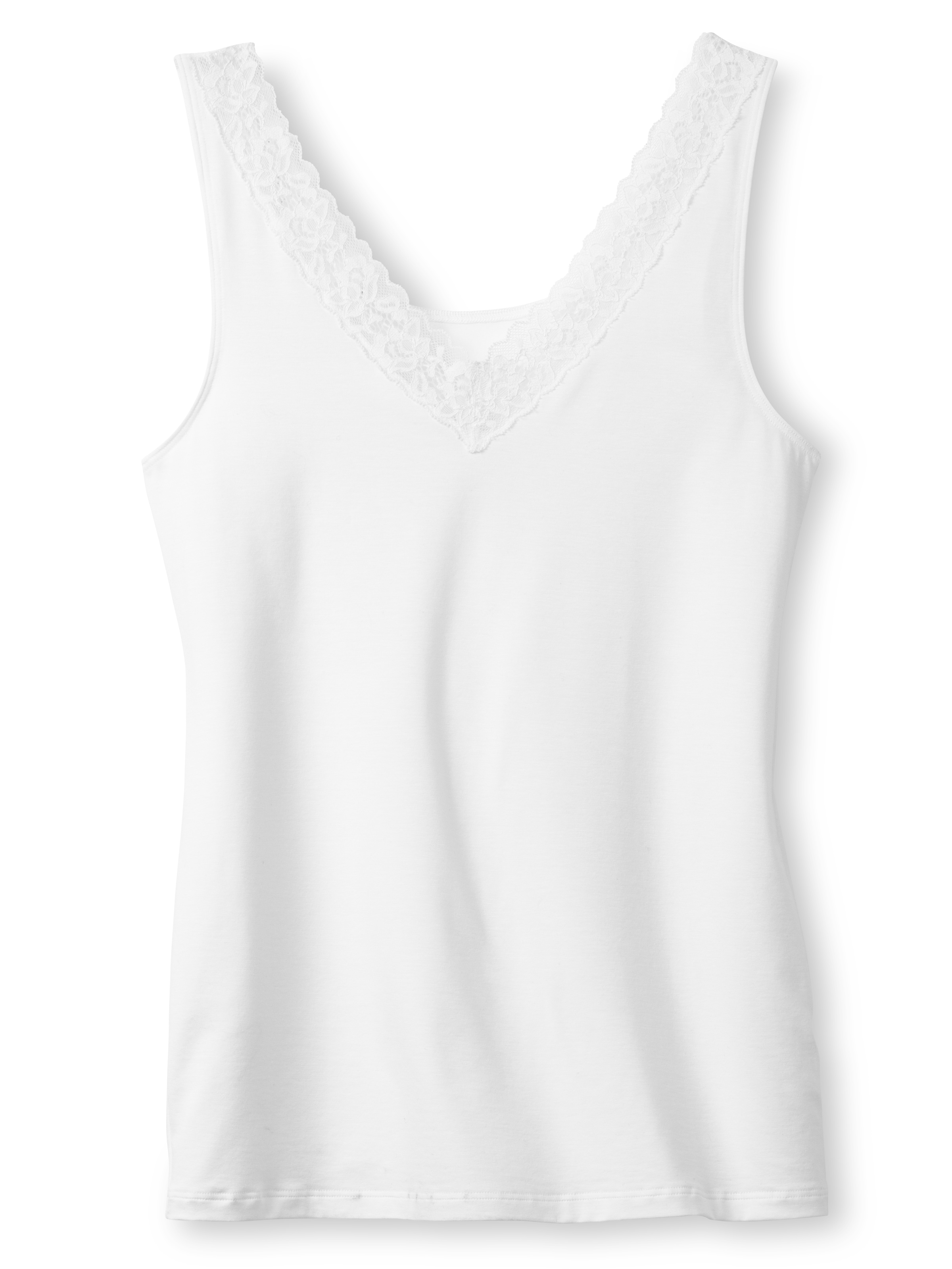 CALIDA Unterhemd mit online »Natural Jelmoli-Versand Lace«, Tank-Top, Baumwoll-Top bei Schweiz Spitze shoppen schöner Comfort