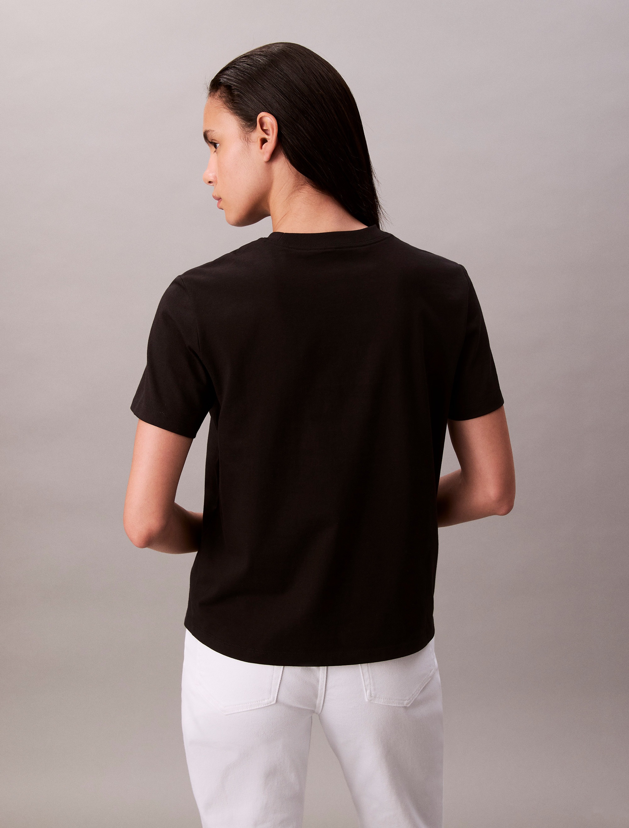 Calvin Klein Jeans T-Shirt »HERO SS CLASSIC MONOLOGO CNECK T«, mit grossem CK-Print