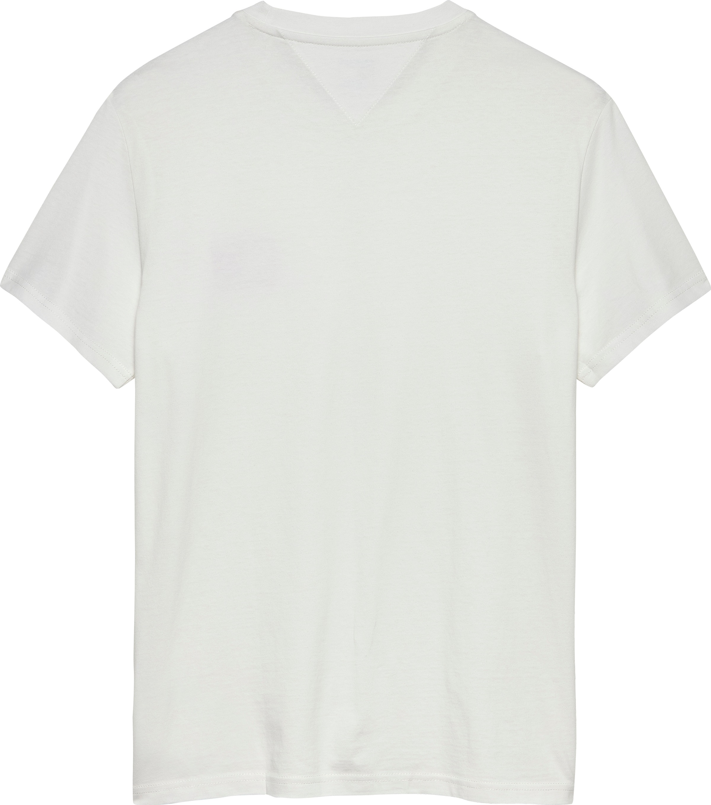 Tommy Jeans T-Shirt »TJM SLIM POP COLOR FLAG TEE EXT«, Mit Rundhalsausschnitt
