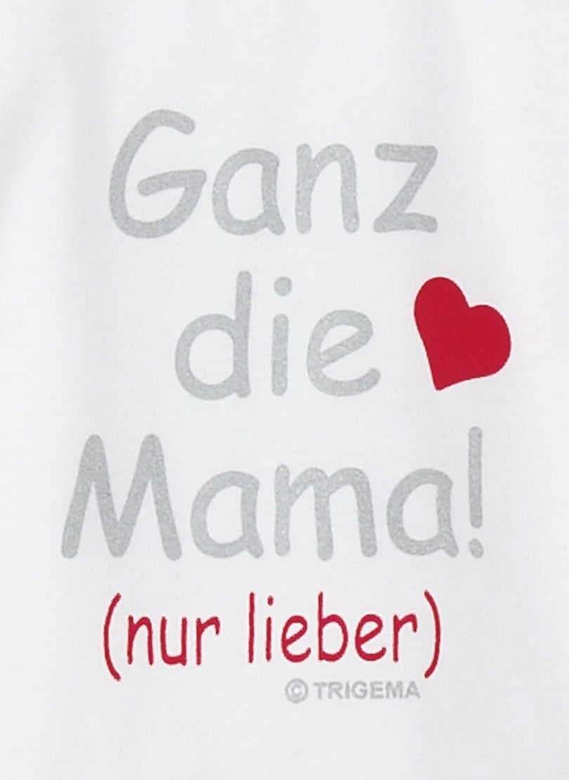 ✵ Trigema Mamas entdecken | T-Shirt Jelmoli-Versand T-Shirt günstig »TRIGEMA Liebling«