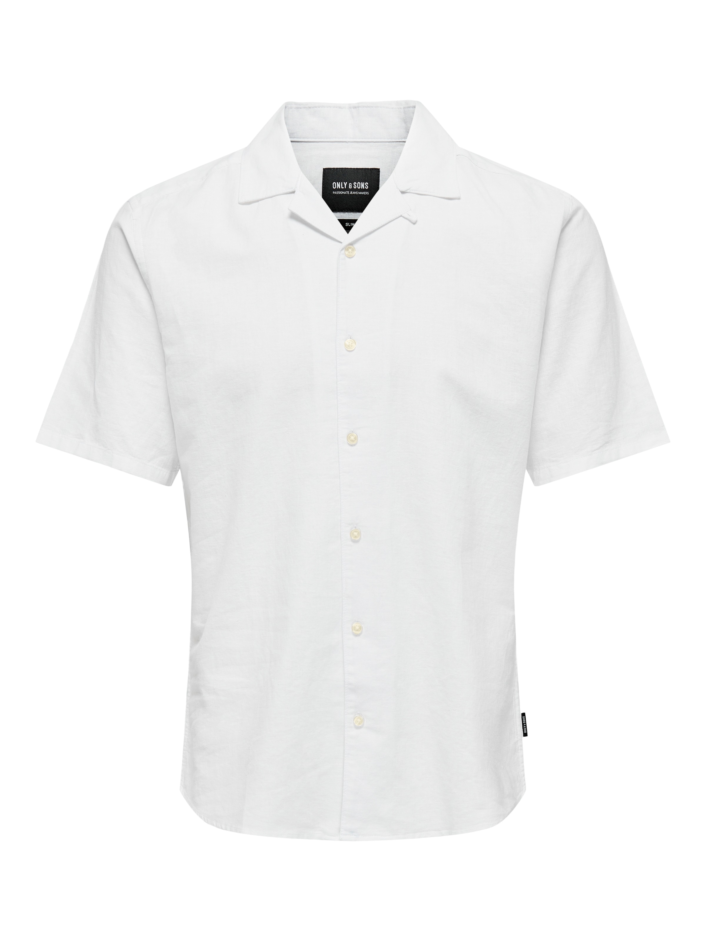 ONLY & SONS Kurzarmhemd »ONSCAIDEN SS SOLID RESORT LINEN NOOS«