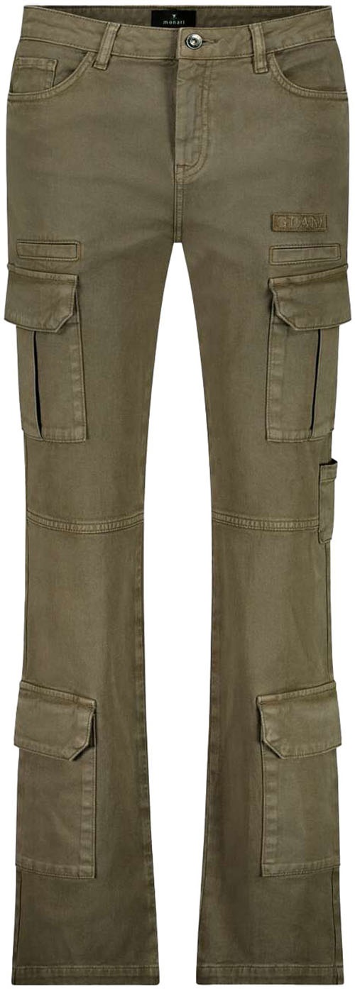 Monari Cargohose, mit Fake Taschen